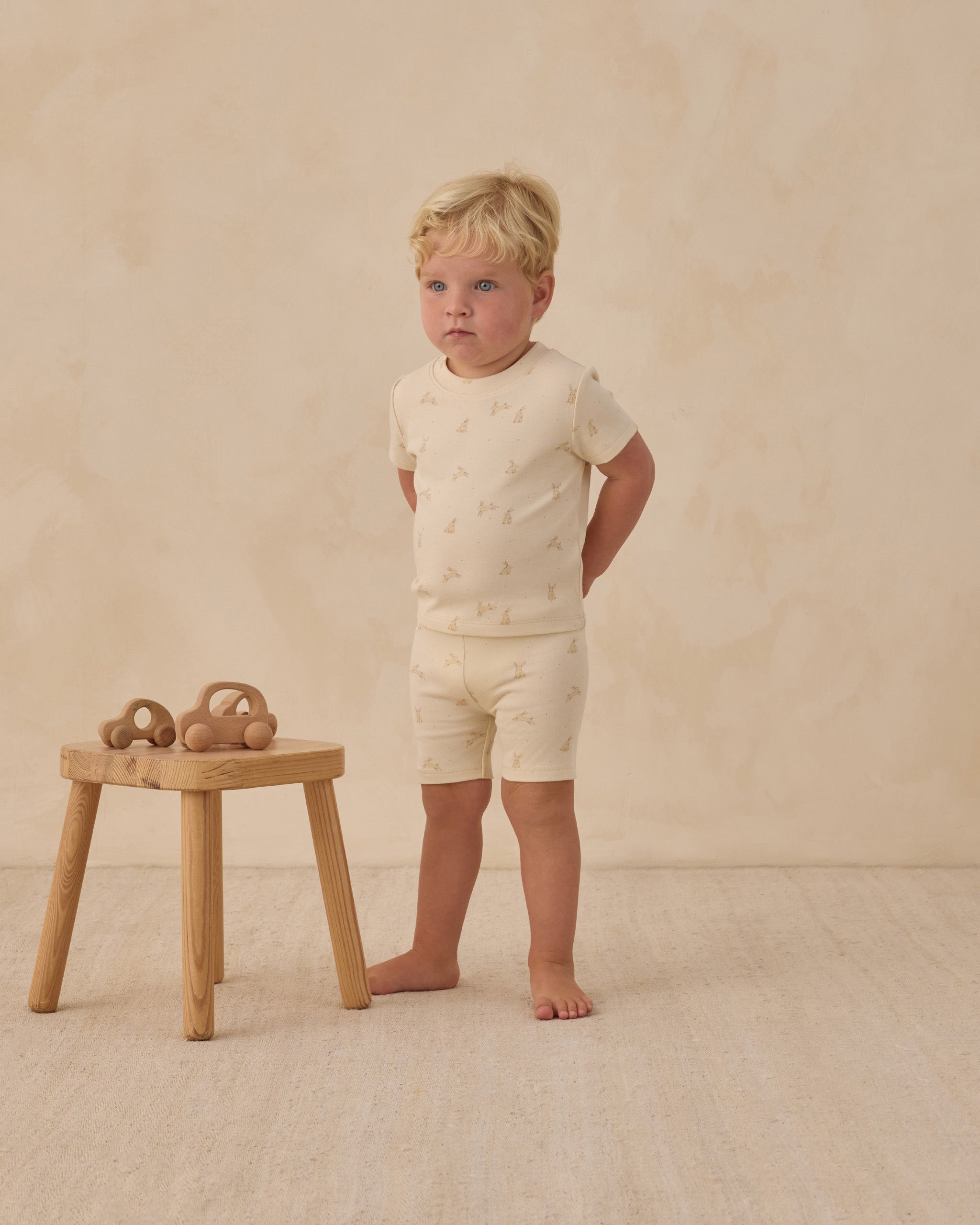 Summer Pajama Set Bunnies - Rylee + Cru | Kids Clothes | Trendy Baby Clothes | Modern Infant Outfits |