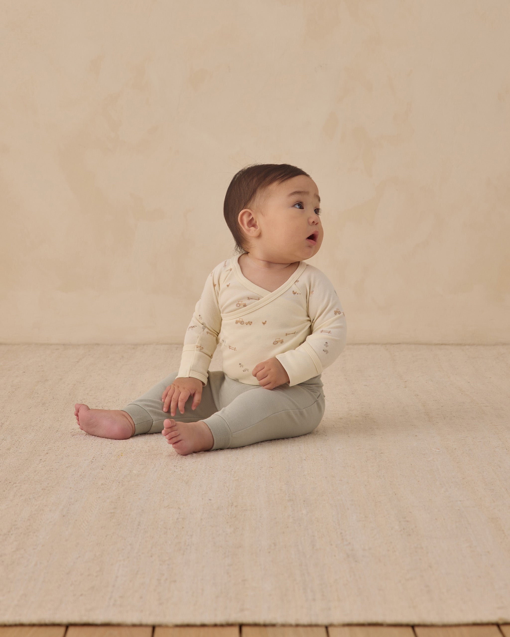 Side Snap Bodysuit Farm - Rylee + Cru | Kids Clothes | Trendy Baby Clothes | Modern Infant Outfits |