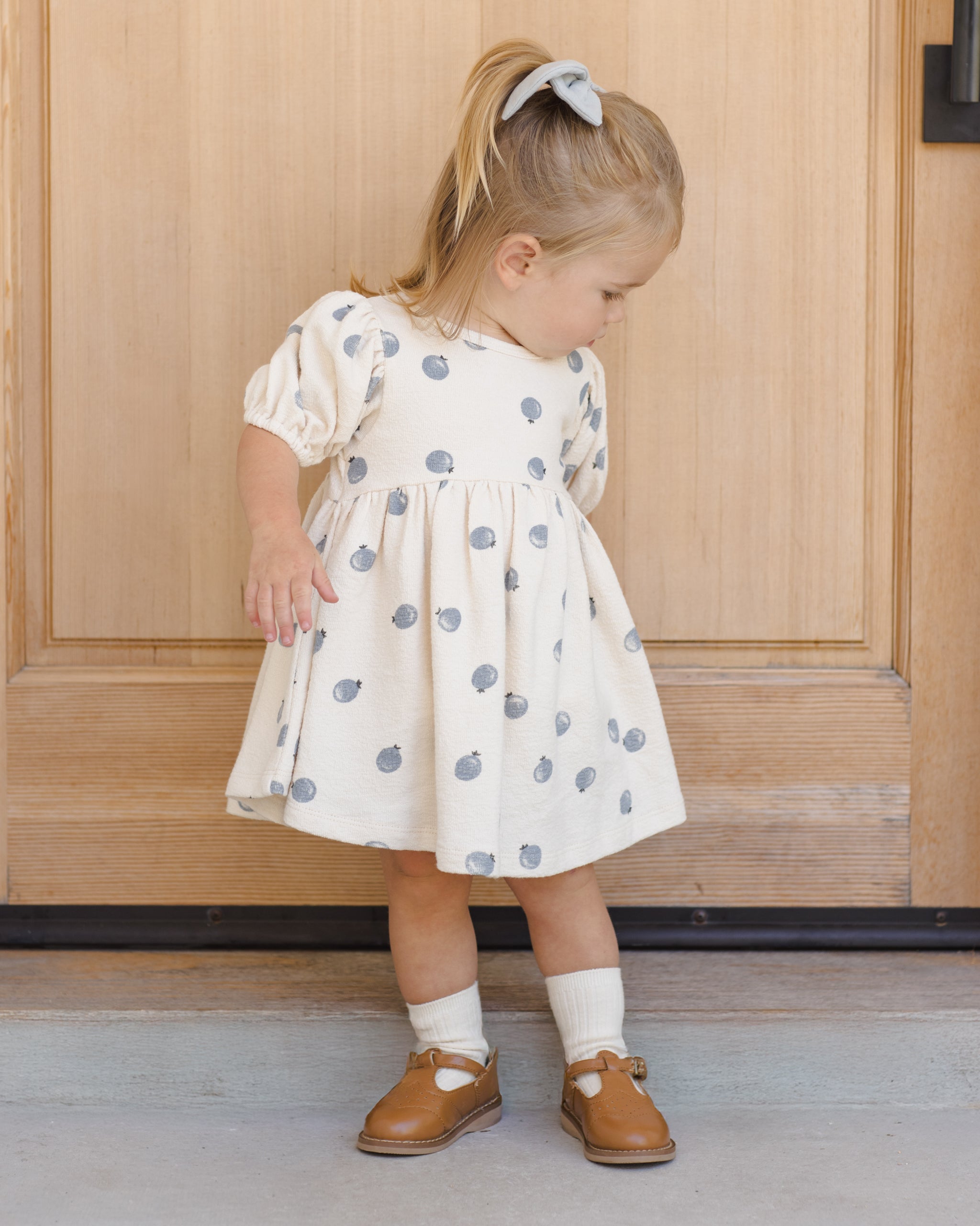 Darla Dress Blueberries - Rylee + Cru | Kids Clothes | Trendy Baby Clothes | Modern Infant Outfits |