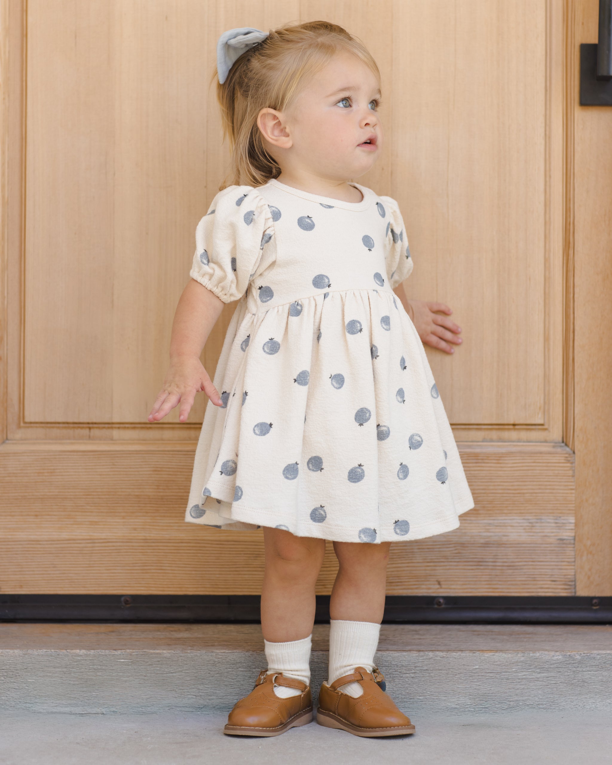 Darla Dress Blueberries - Rylee + Cru | Kids Clothes | Trendy Baby Clothes | Modern Infant Outfits |