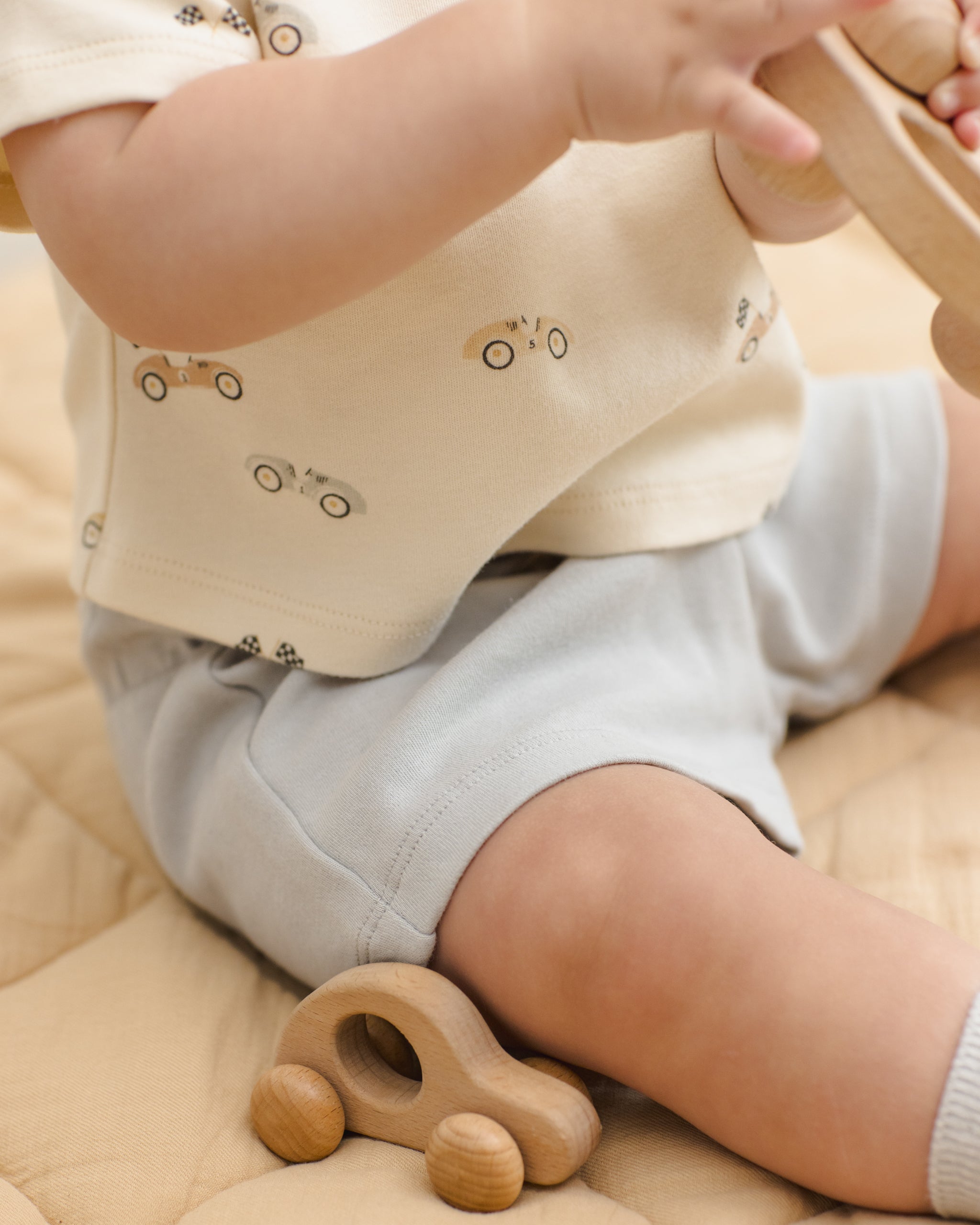 Play Short Sky - Rylee + Cru | Kids Clothes | Trendy Baby Clothes | Modern Infant Outfits |