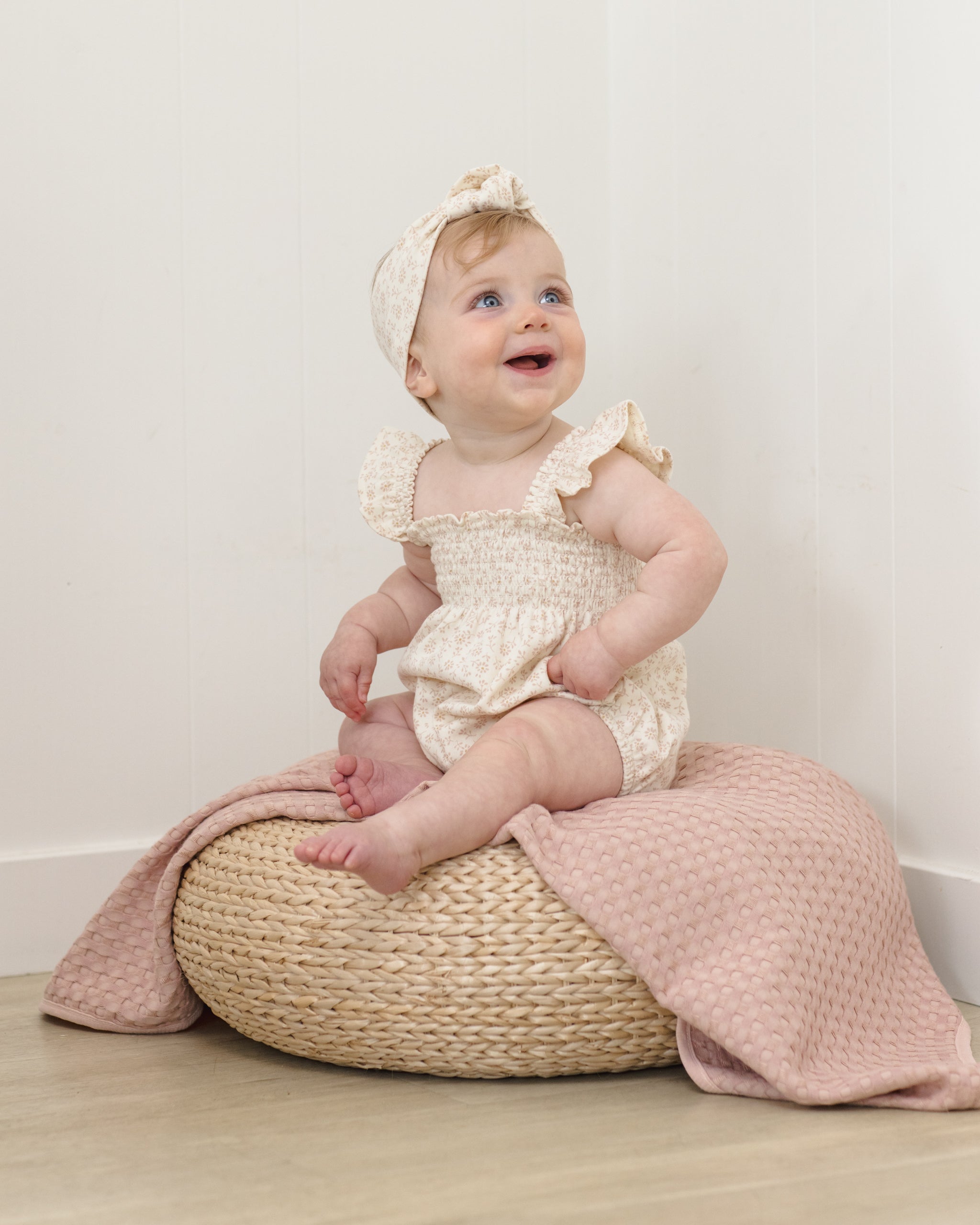 Knotted Headband Ditsy - Rylee + Cru | Kids Clothes | Trendy Baby Clothes | Modern Infant Outfits |