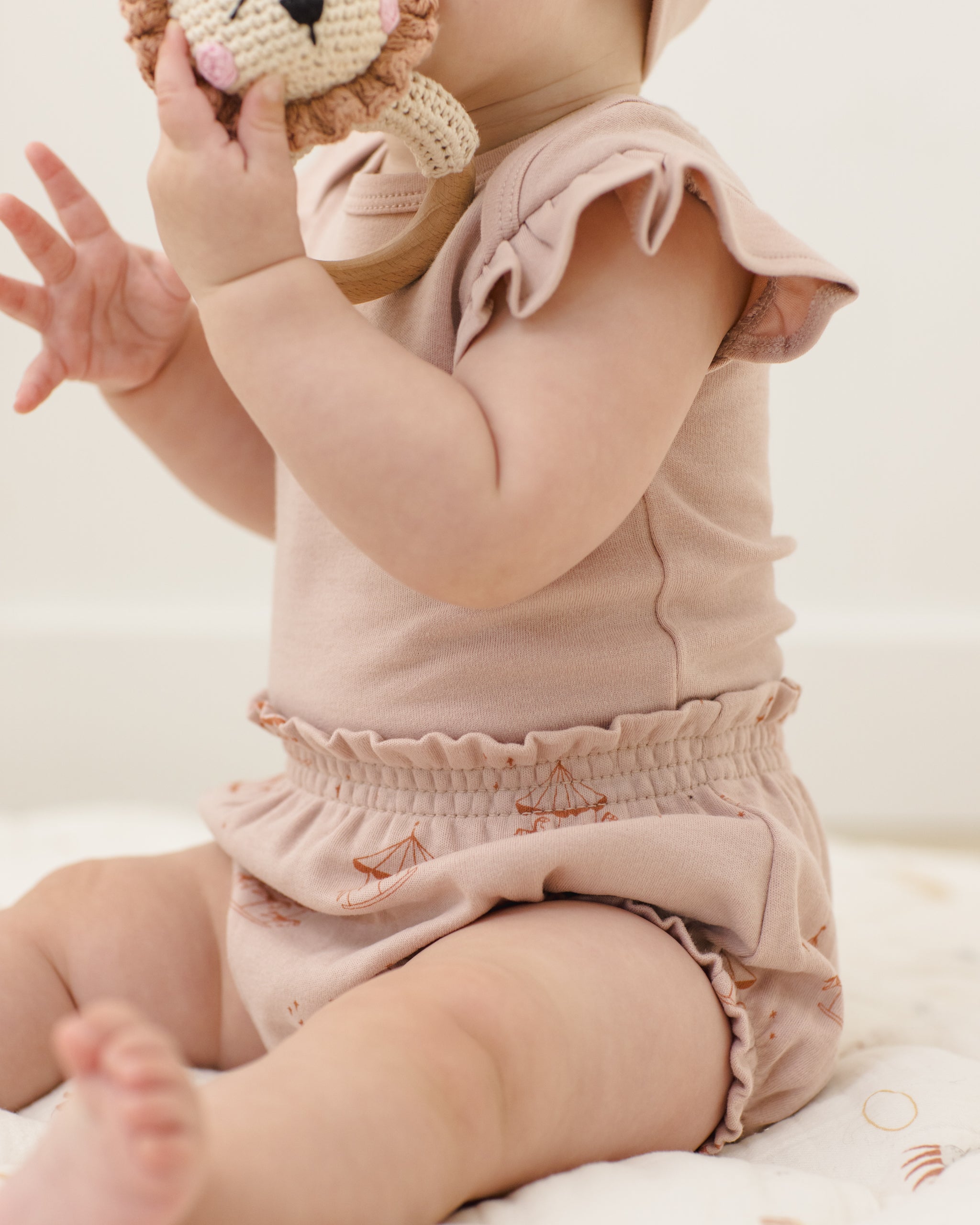 Gathered Bloomer Carousel - Rylee + Cru | Kids Clothes | Trendy Baby Clothes | Modern Infant Outfits |