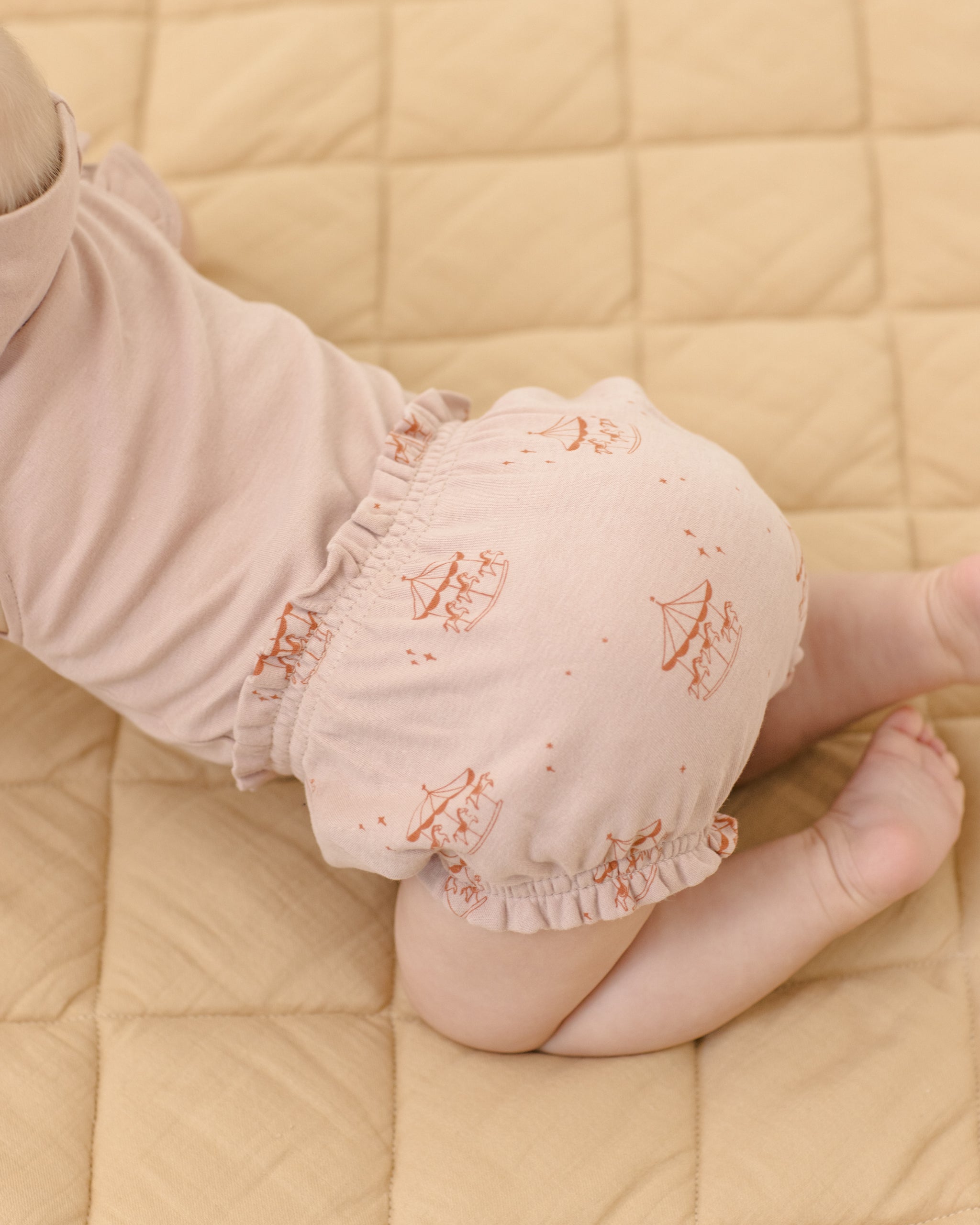 Gathered Bloomer Carousel - Rylee + Cru | Kids Clothes | Trendy Baby Clothes | Modern Infant Outfits |