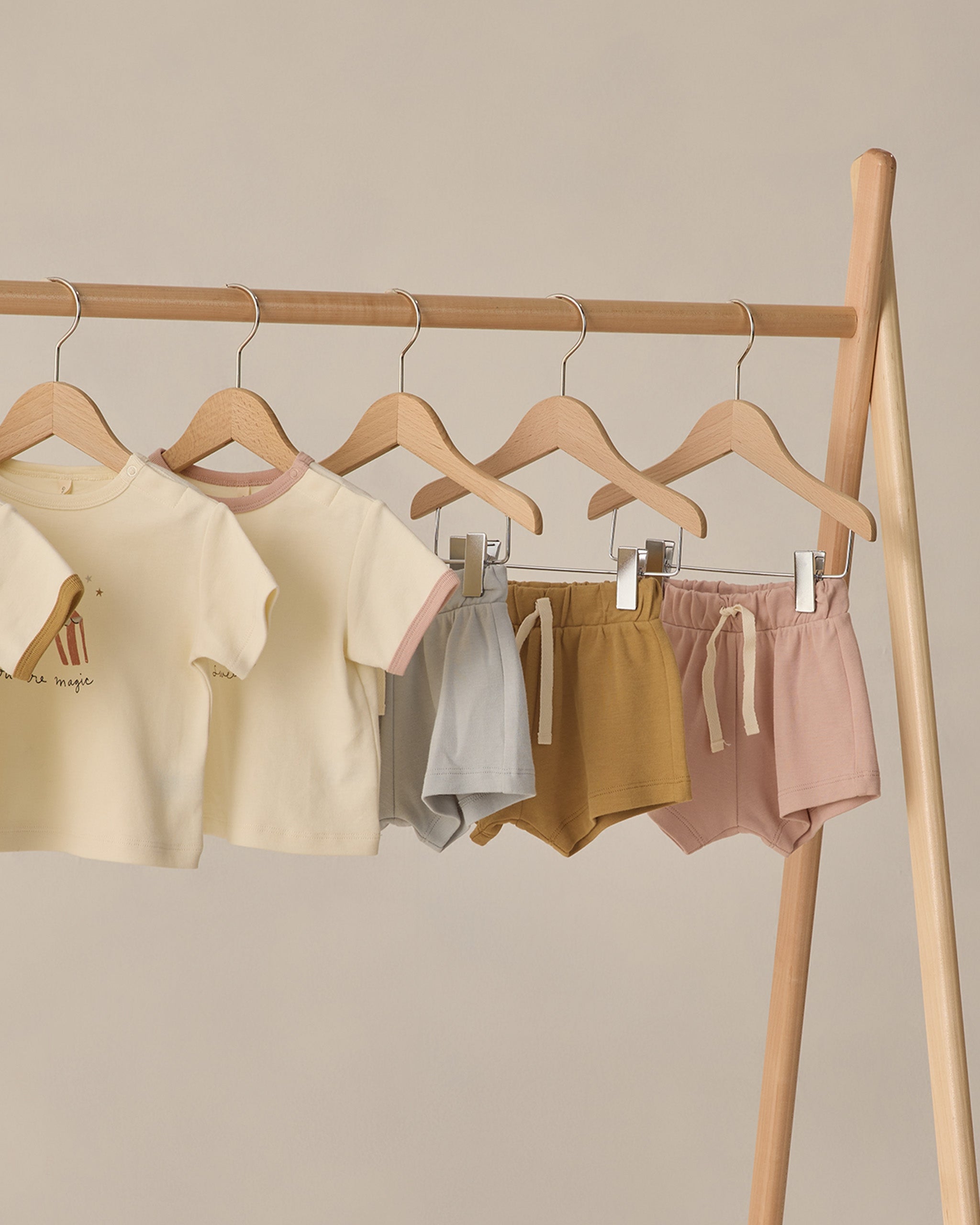 Play Short Blush - Rylee + Cru | Kids Clothes | Trendy Baby Clothes | Modern Infant Outfits |