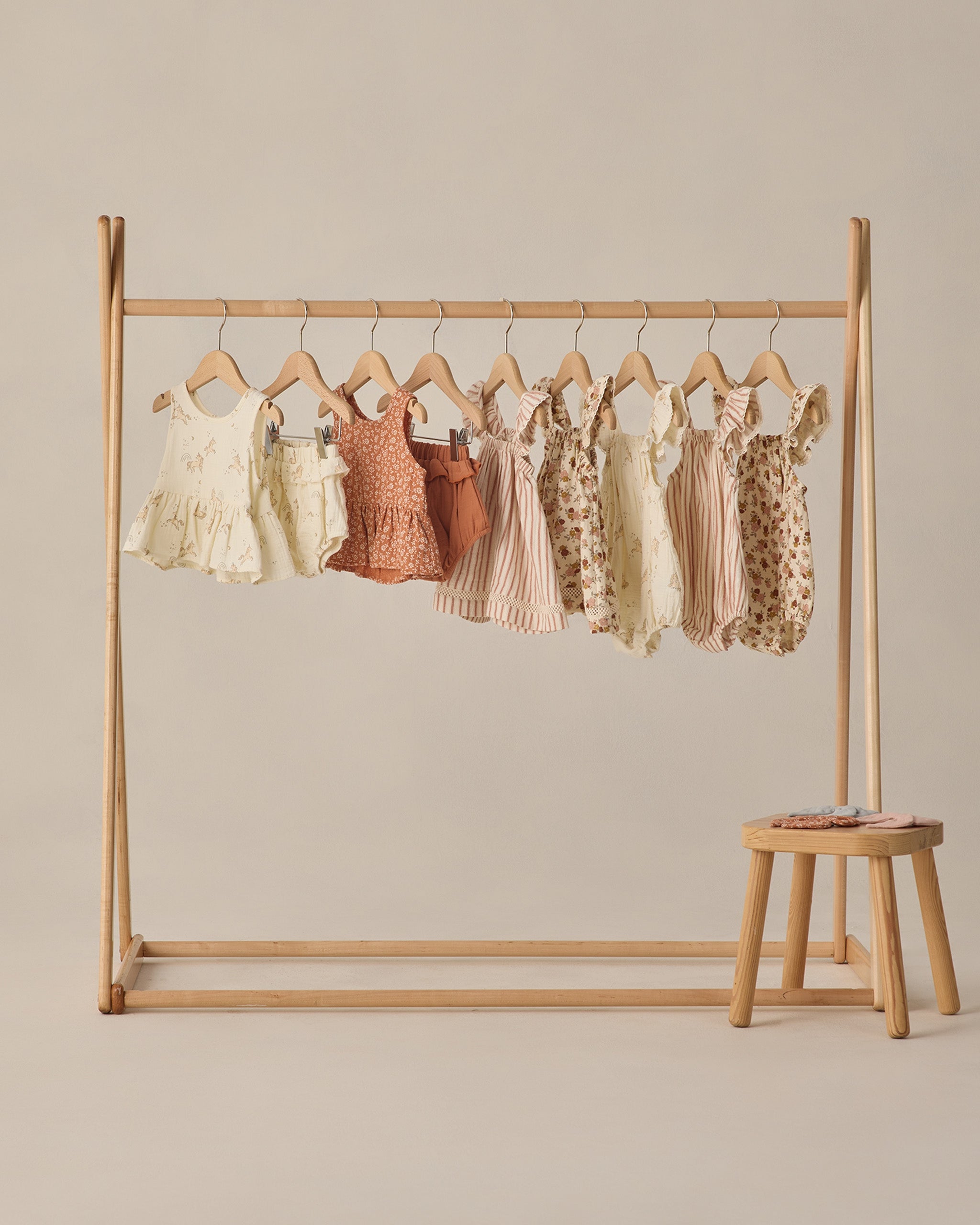 Ruffle Tank Dress Vintage Stripe - Rylee + Cru | Kids Clothes | Trendy Baby Clothes | Modern Infant Outfits |