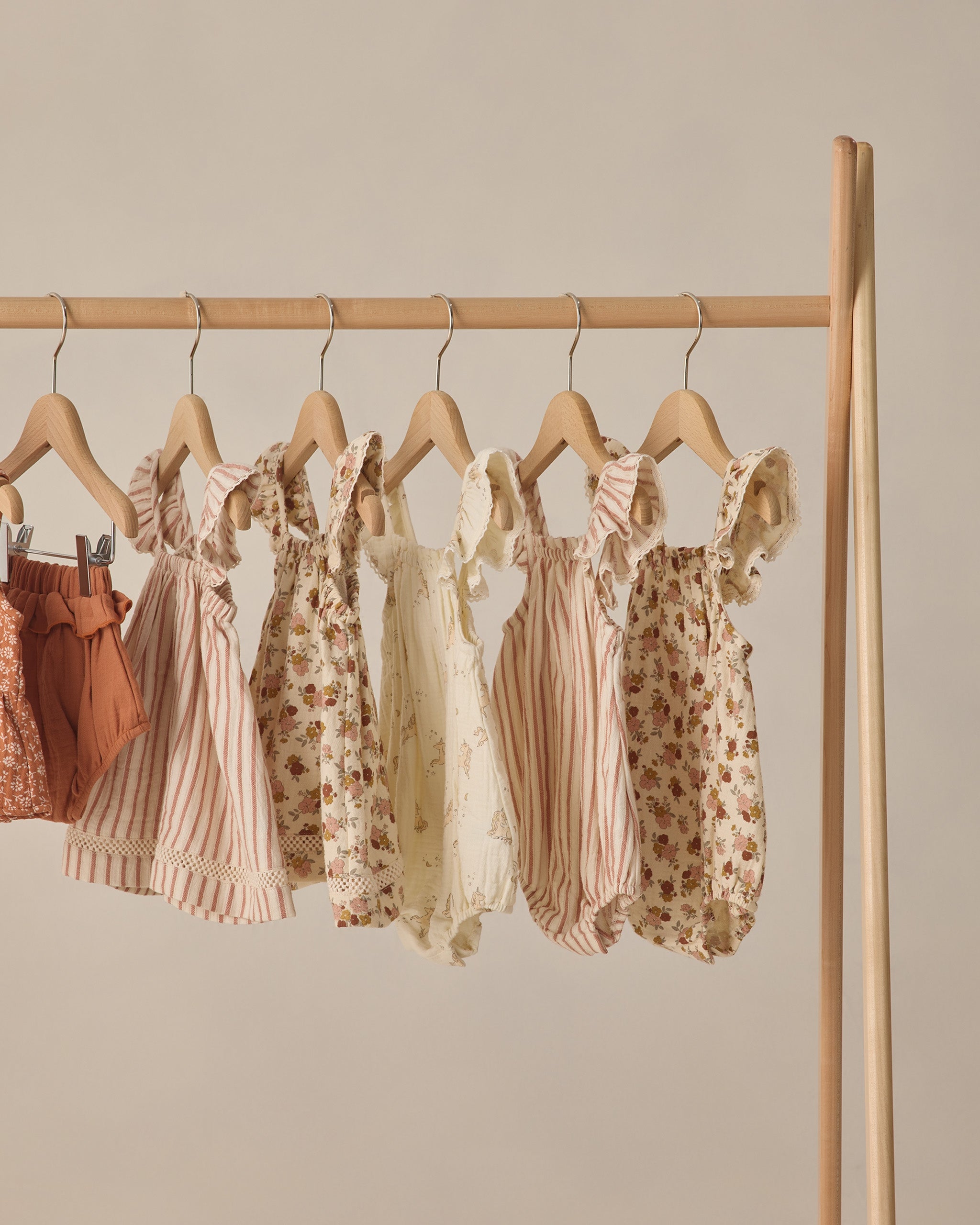 Bonnie Romper Vintage Stripe - Rylee + Cru | Kids Clothes | Trendy Baby Clothes | Modern Infant Outfits |