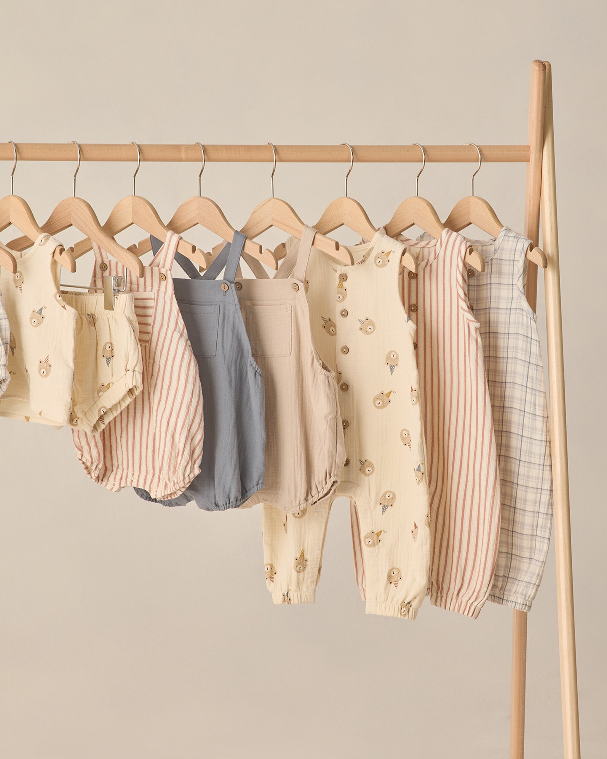 Hayes Romper Oat - Rylee + Cru | Kids Clothes | Trendy Baby Clothes | Modern Infant Outfits |