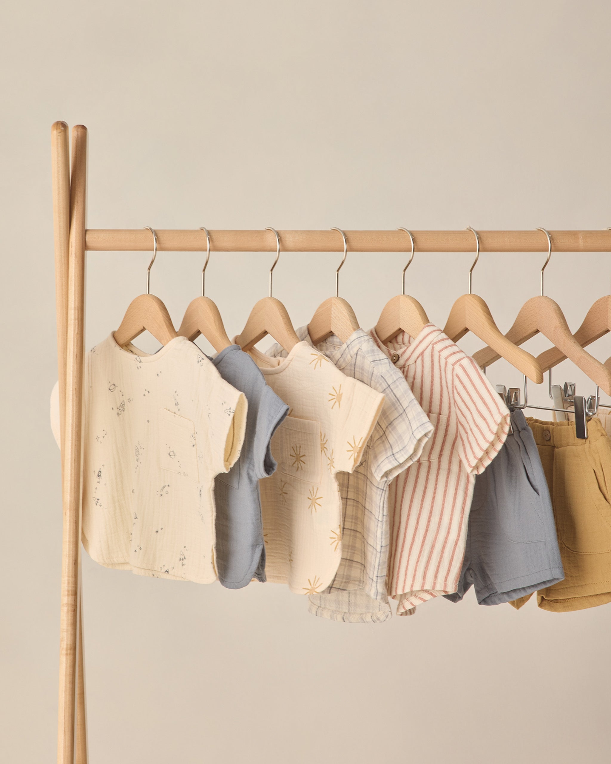 Woven Boxy Top Ocean - Rylee + Cru | Kids Clothes | Trendy Baby Clothes | Modern Infant Outfits |