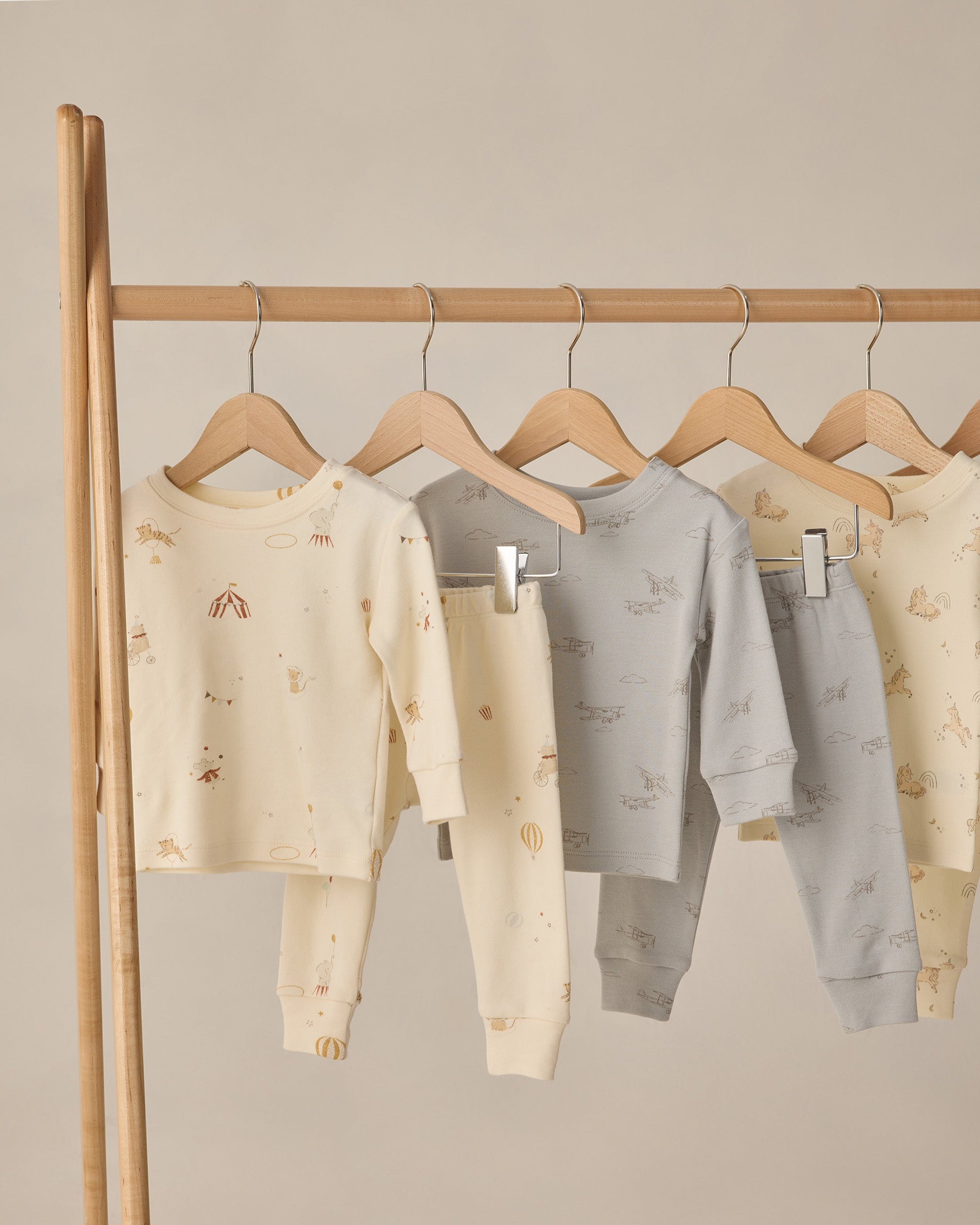 Jersey Pajama Set Carnival - Rylee + Cru | Kids Clothes | Trendy Baby Clothes | Modern Infant Outfits |