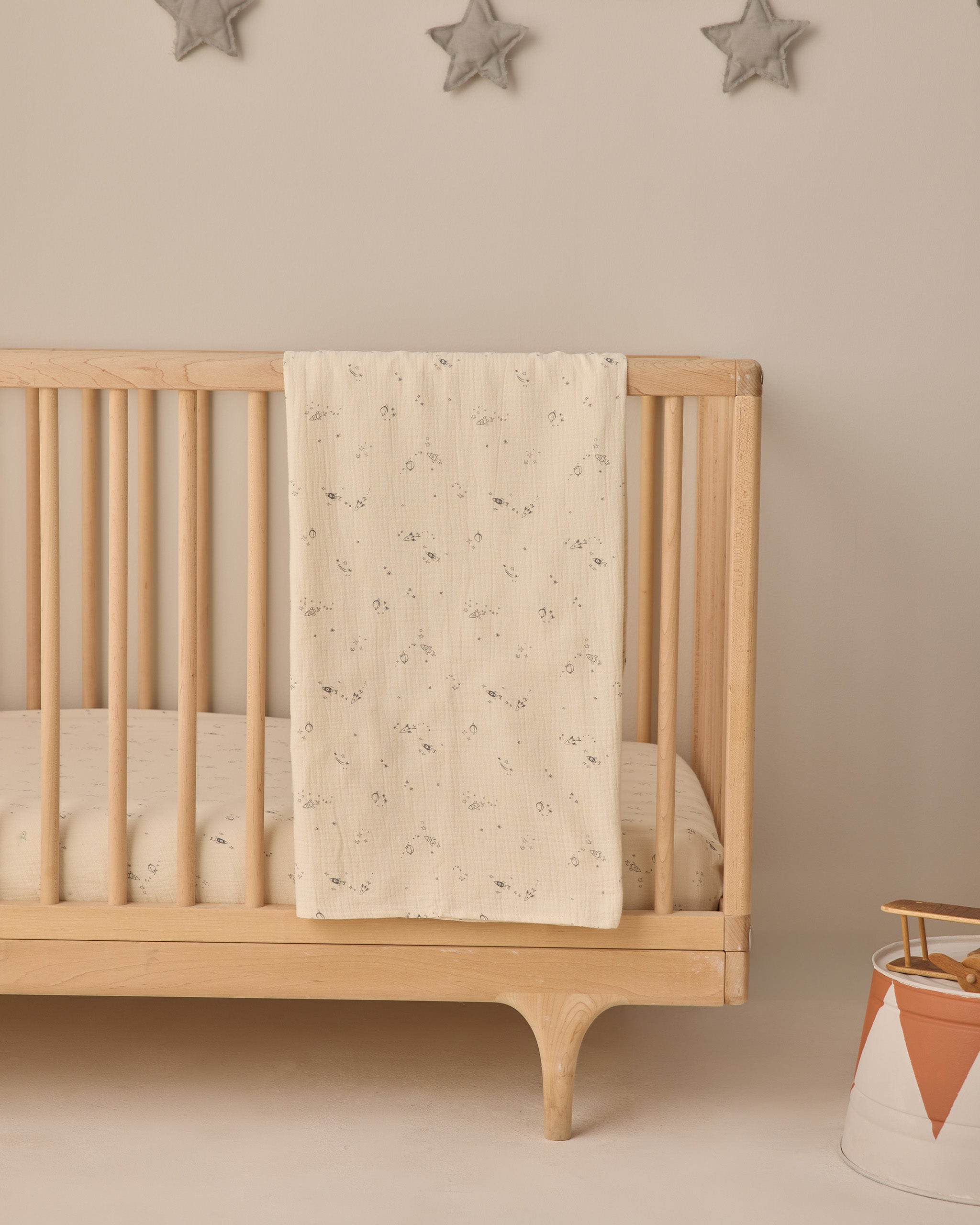 Woven Swaddle Space - Rylee + Cru | Kids Clothes | Trendy Baby Clothes | Modern Infant Outfits |