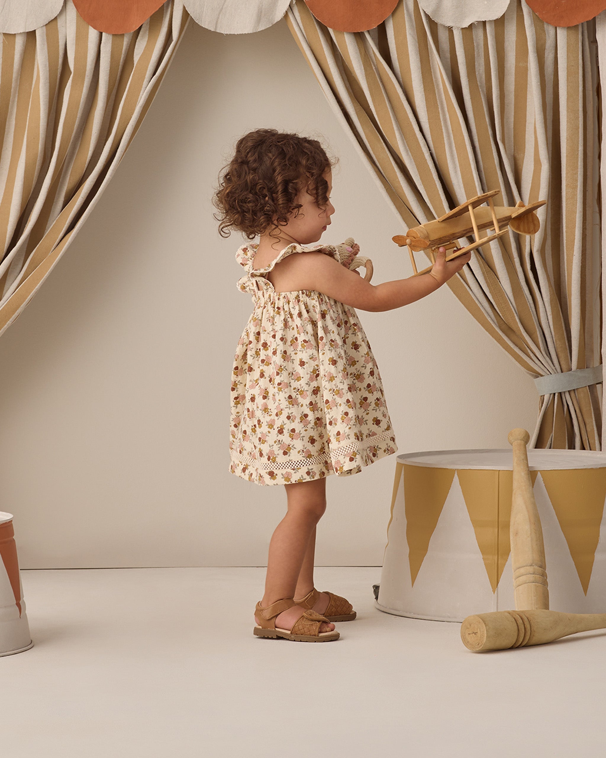 Ruffle Tank Dress Bloom - Rylee + Cru | Kids Clothes | Trendy Baby Clothes | Modern Infant Outfits |