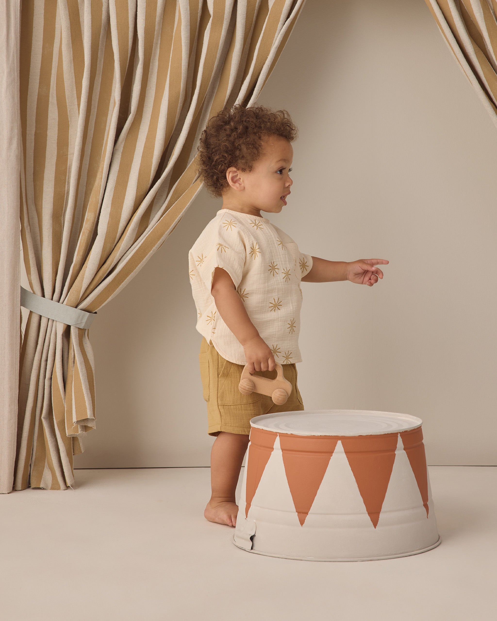 Utility Short Honey - Rylee + Cru | Kids Clothes | Trendy Baby Clothes | Modern Infant Outfits |