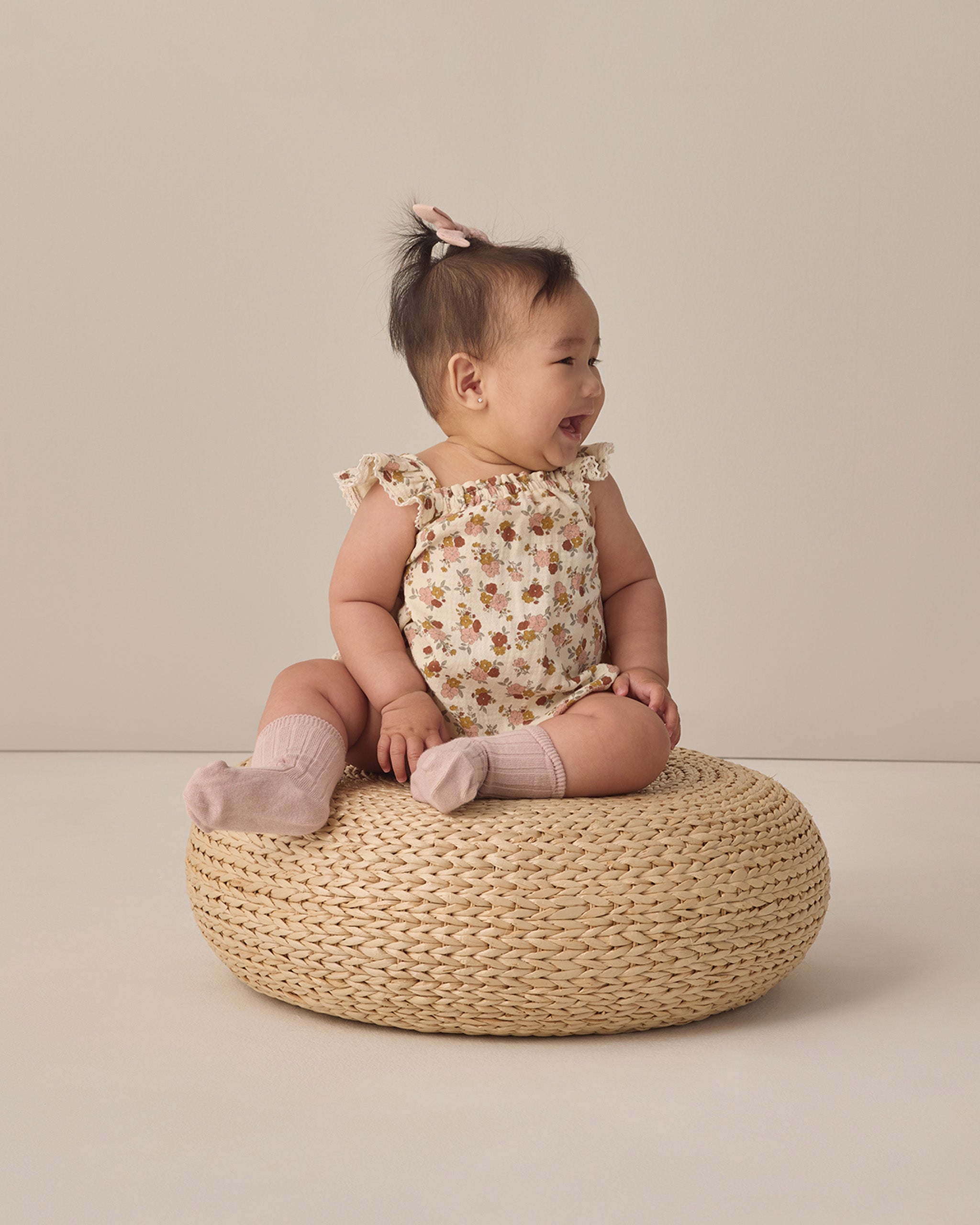 Bonnie Romper Bloom - Rylee + Cru | Kids Clothes | Trendy Baby Clothes | Modern Infant Outfits |