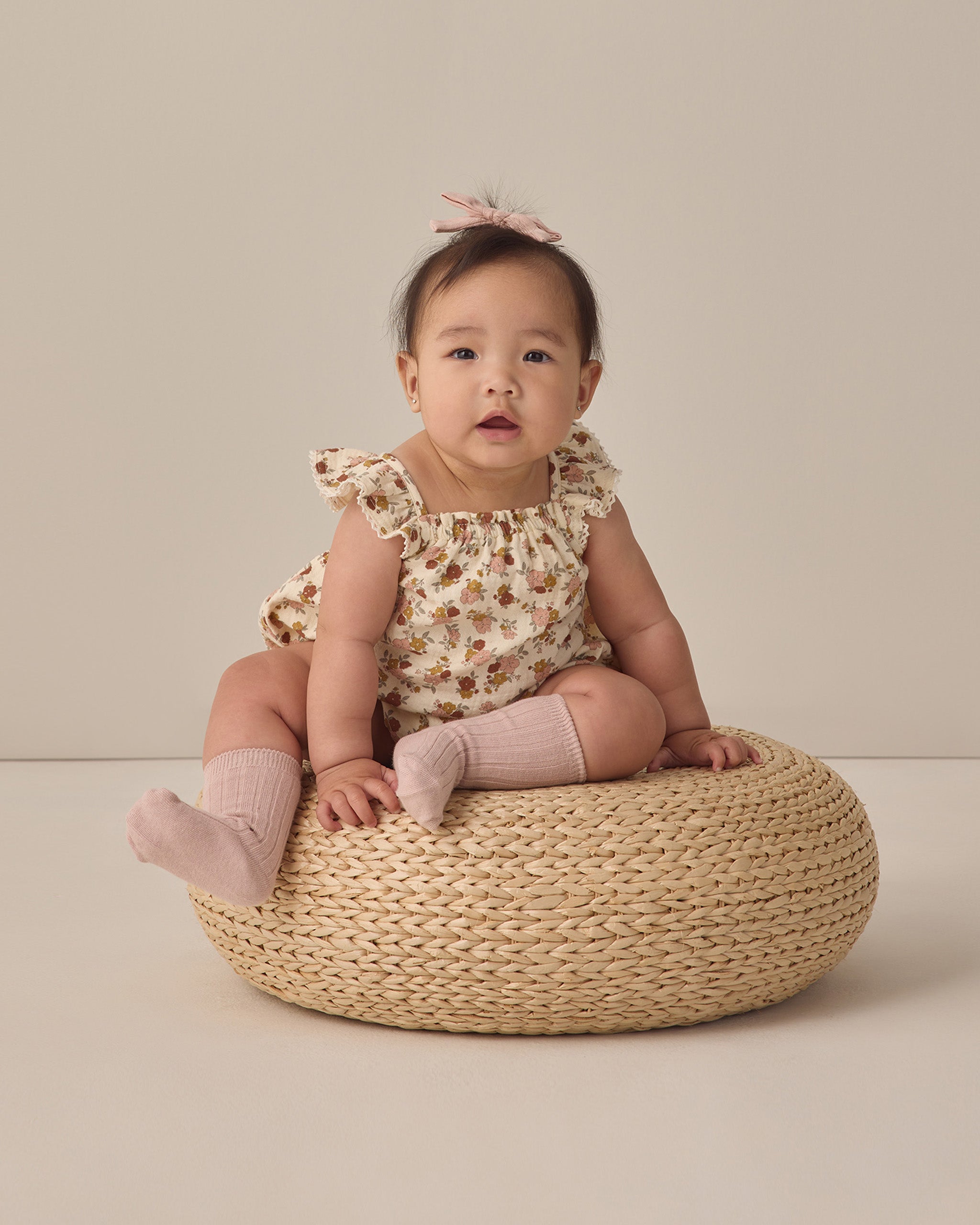 Bonnie Romper Bloom - Rylee + Cru | Kids Clothes | Trendy Baby Clothes | Modern Infant Outfits |