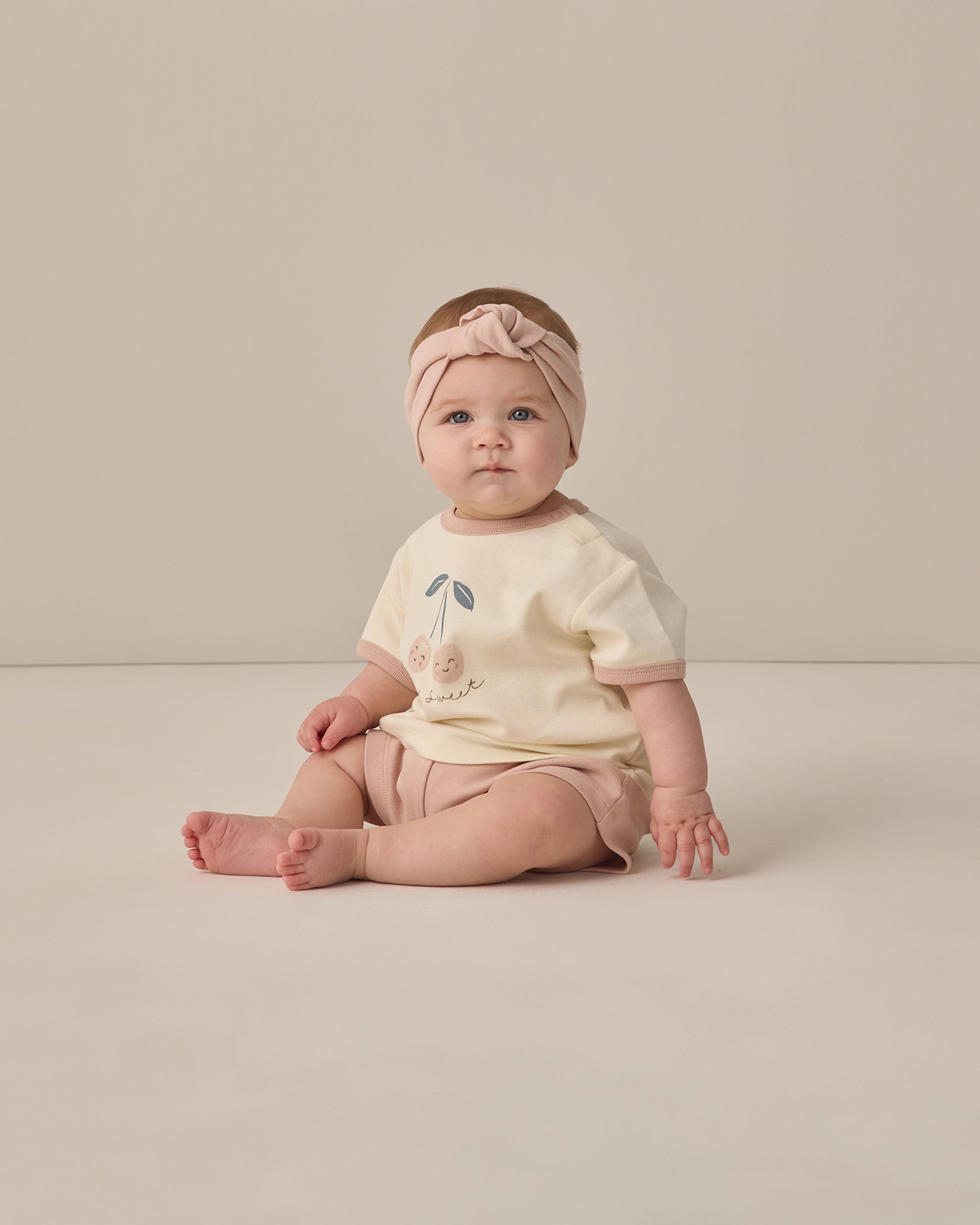 Ringer Tee Cherry - Rylee + Cru | Kids Clothes | Trendy Baby Clothes | Modern Infant Outfits |