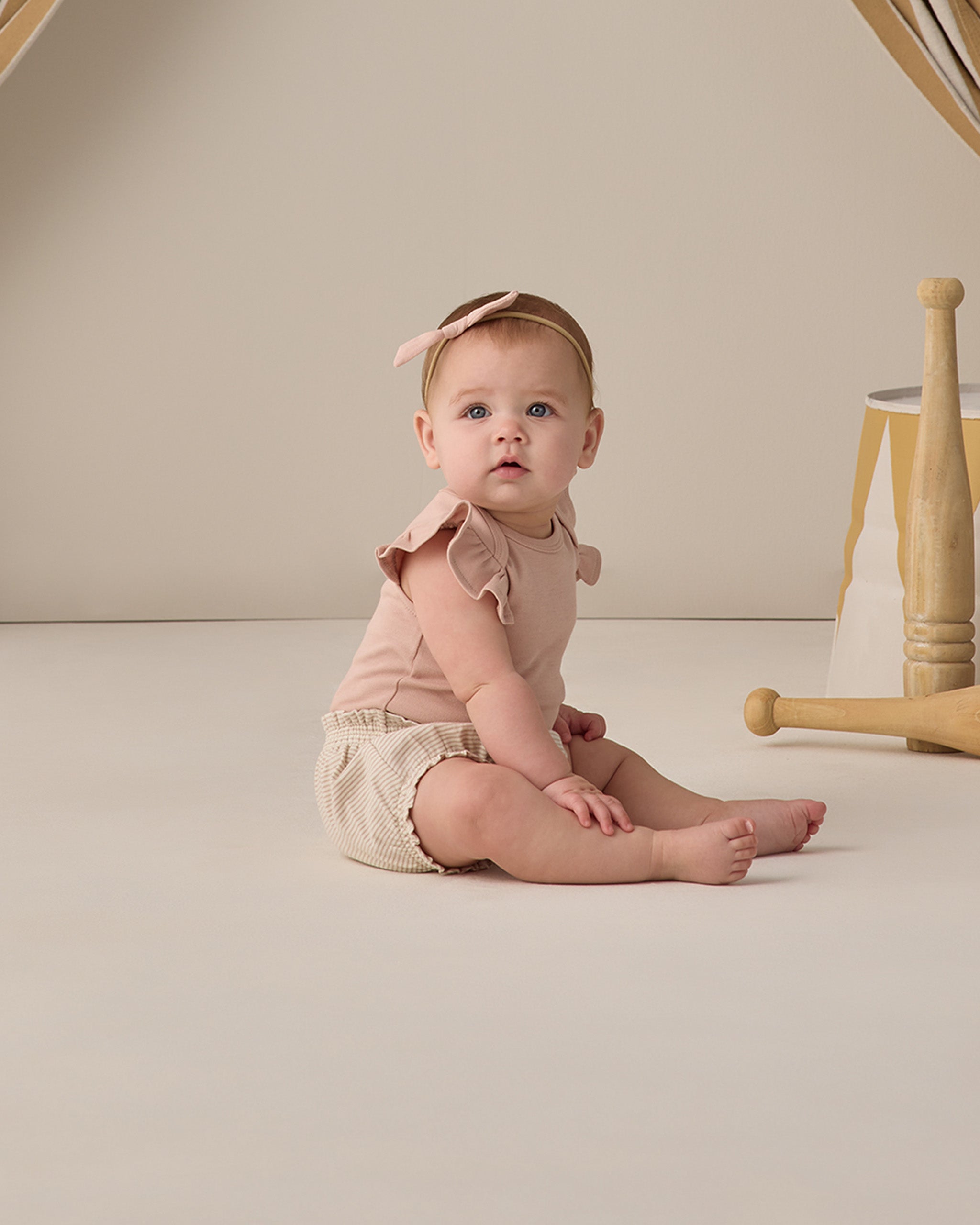 Little Knot Headband Blush - Rylee + Cru | Kids Clothes | Trendy Baby Clothes | Modern Infant Outfits |