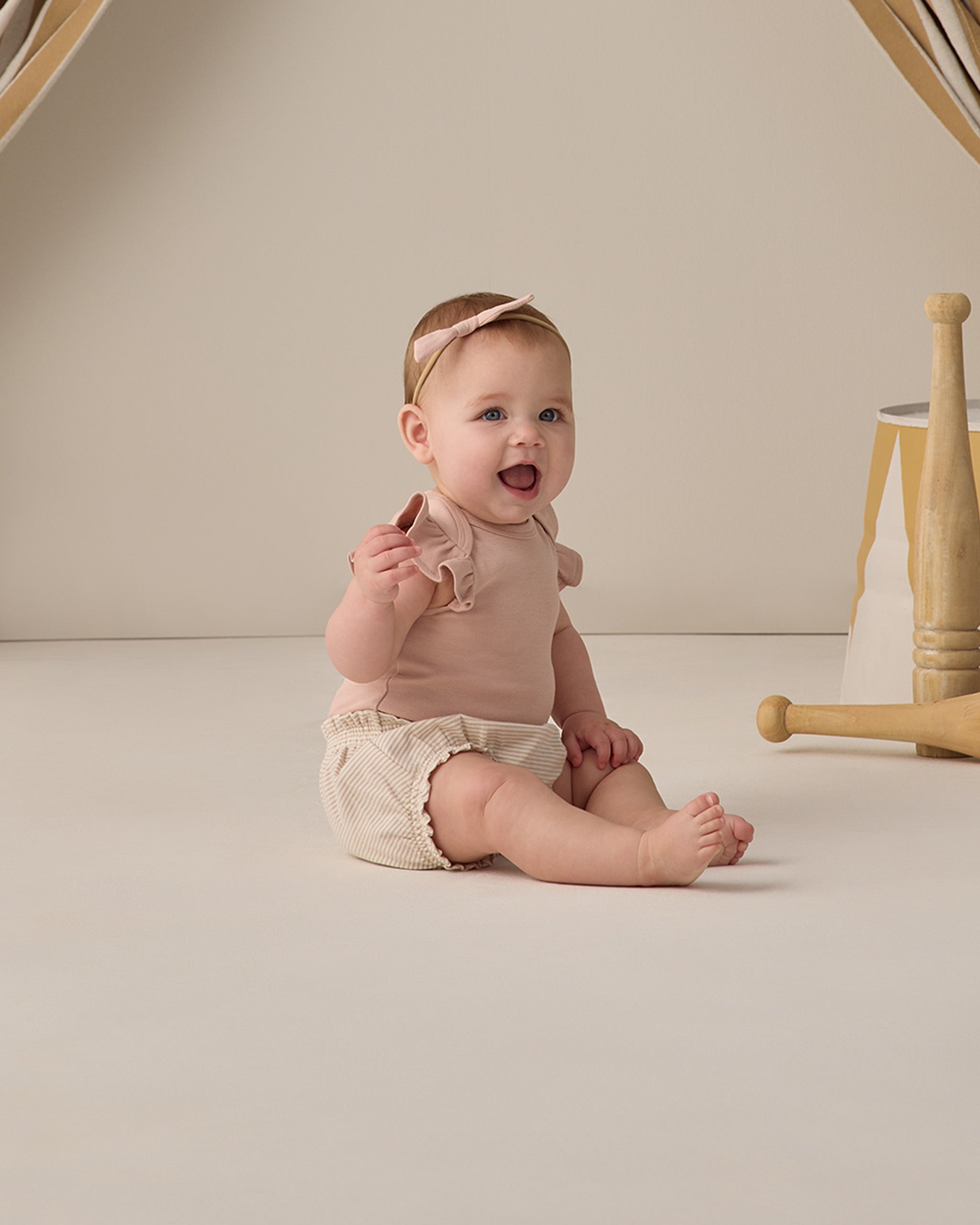 Little Knot Headband Blush - Rylee + Cru | Kids Clothes | Trendy Baby Clothes | Modern Infant Outfits |