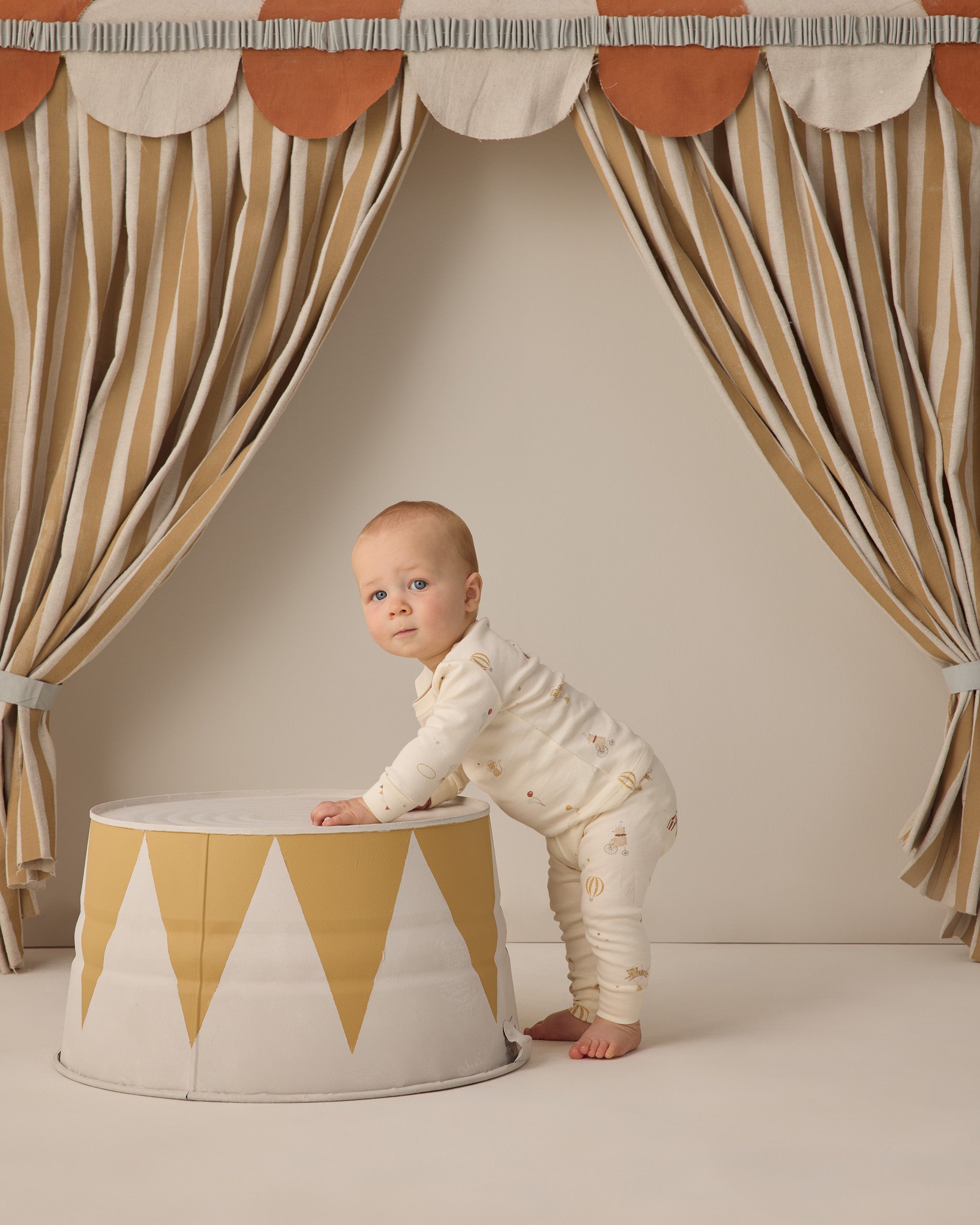 Jersey Pajama Set Carnival - Rylee + Cru | Kids Clothes | Trendy Baby Clothes | Modern Infant Outfits |