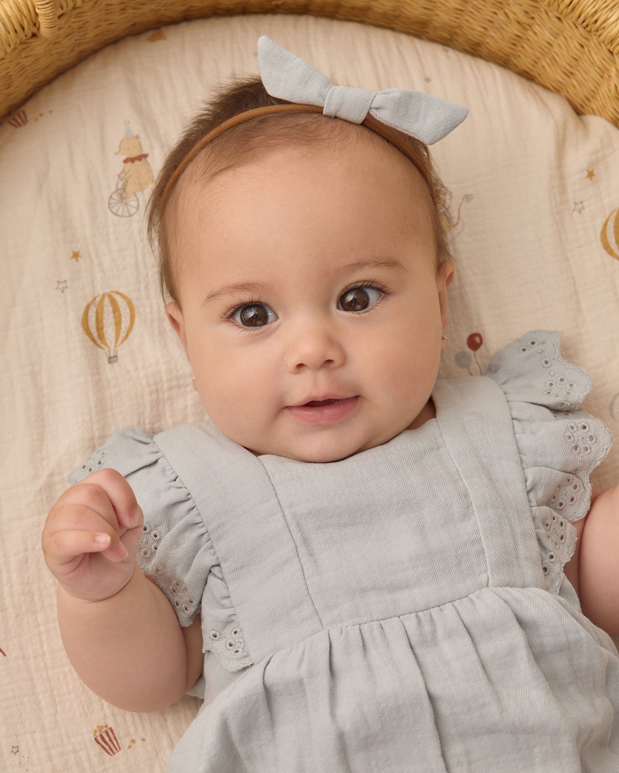 Little Knot Headband Sky - Rylee + Cru | Kids Clothes | Trendy Baby Clothes | Modern Infant Outfits |