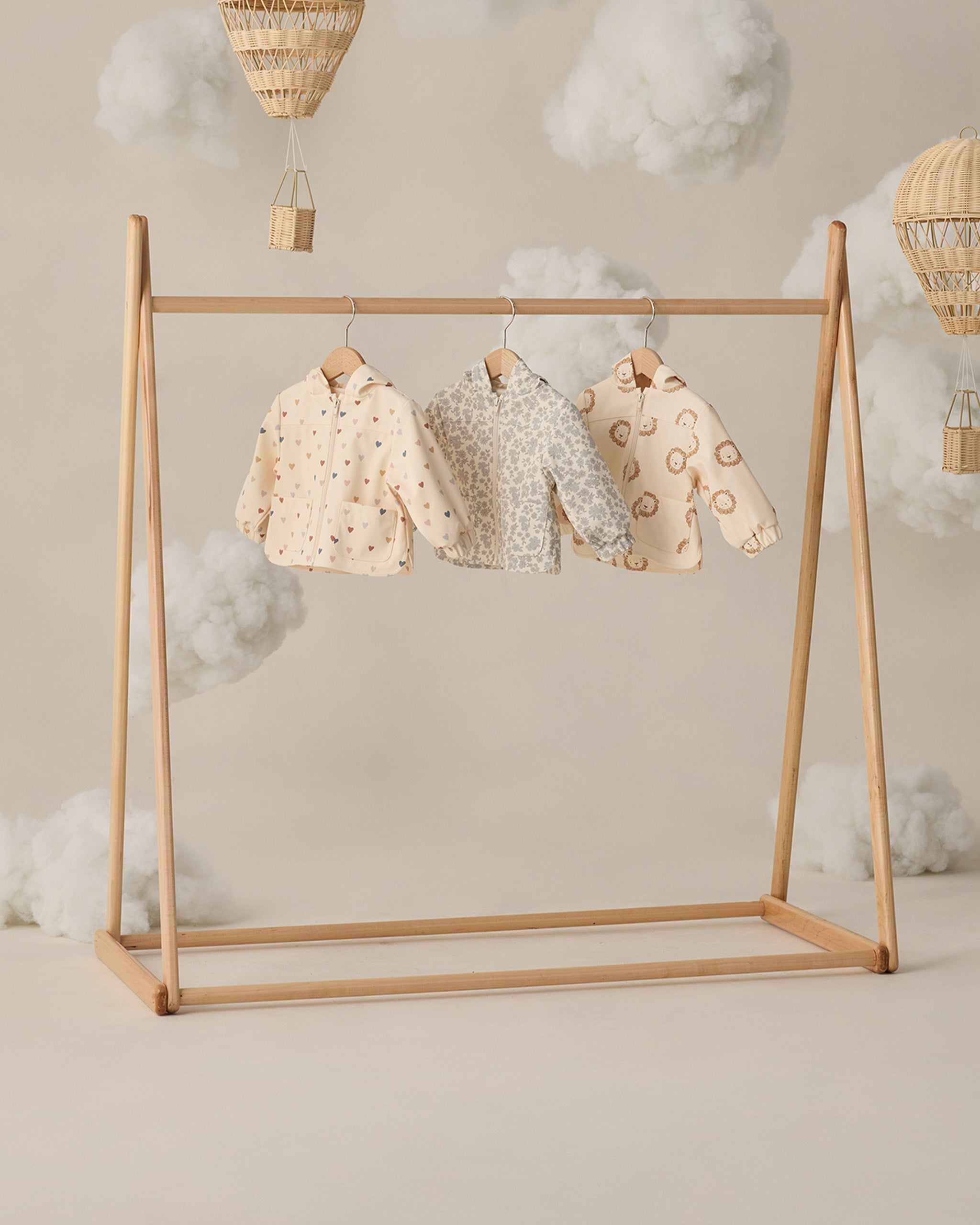 Rain Coat Lions - Rylee + Cru | Kids Clothes | Trendy Baby Clothes | Modern Infant Outfits |
