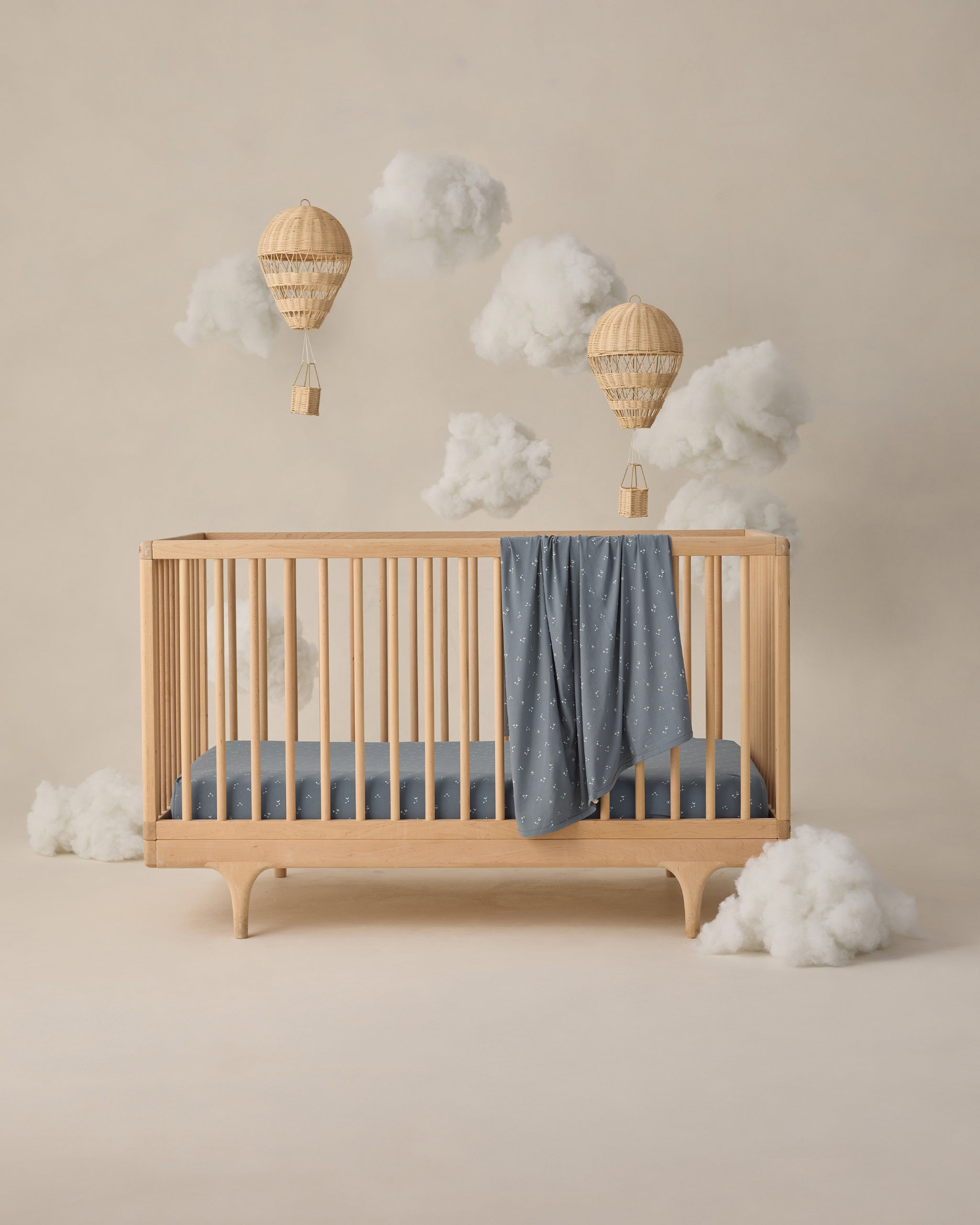 Bamboo Swaddle Starlight - Rylee + Cru | Kids Clothes | Trendy Baby Clothes | Modern Infant Outfits |