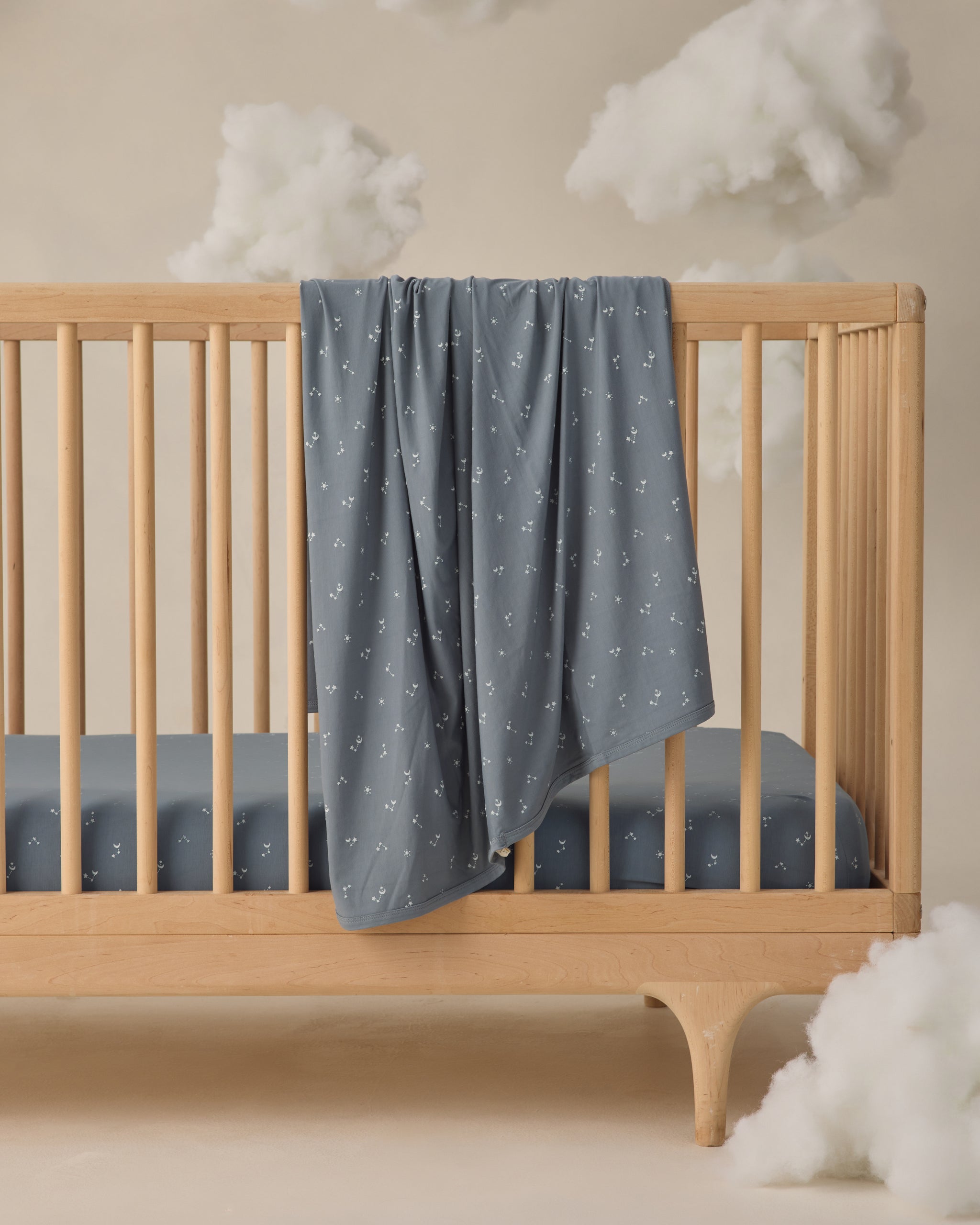 Bamboo Swaddle Starlight - Rylee + Cru | Kids Clothes | Trendy Baby Clothes | Modern Infant Outfits |