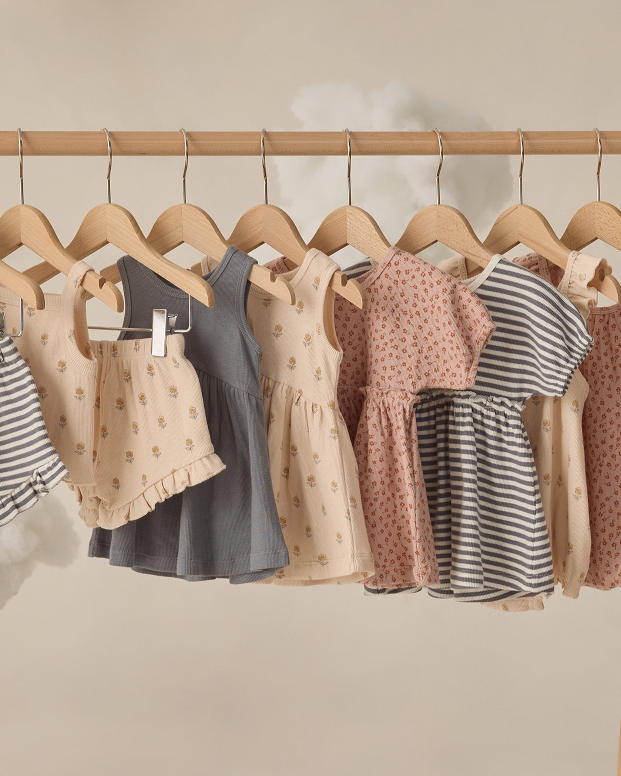 Ribbed Tank Dress Buttercup - Rylee + Cru | Kids Clothes | Trendy Baby Clothes | Modern Infant Outfits |