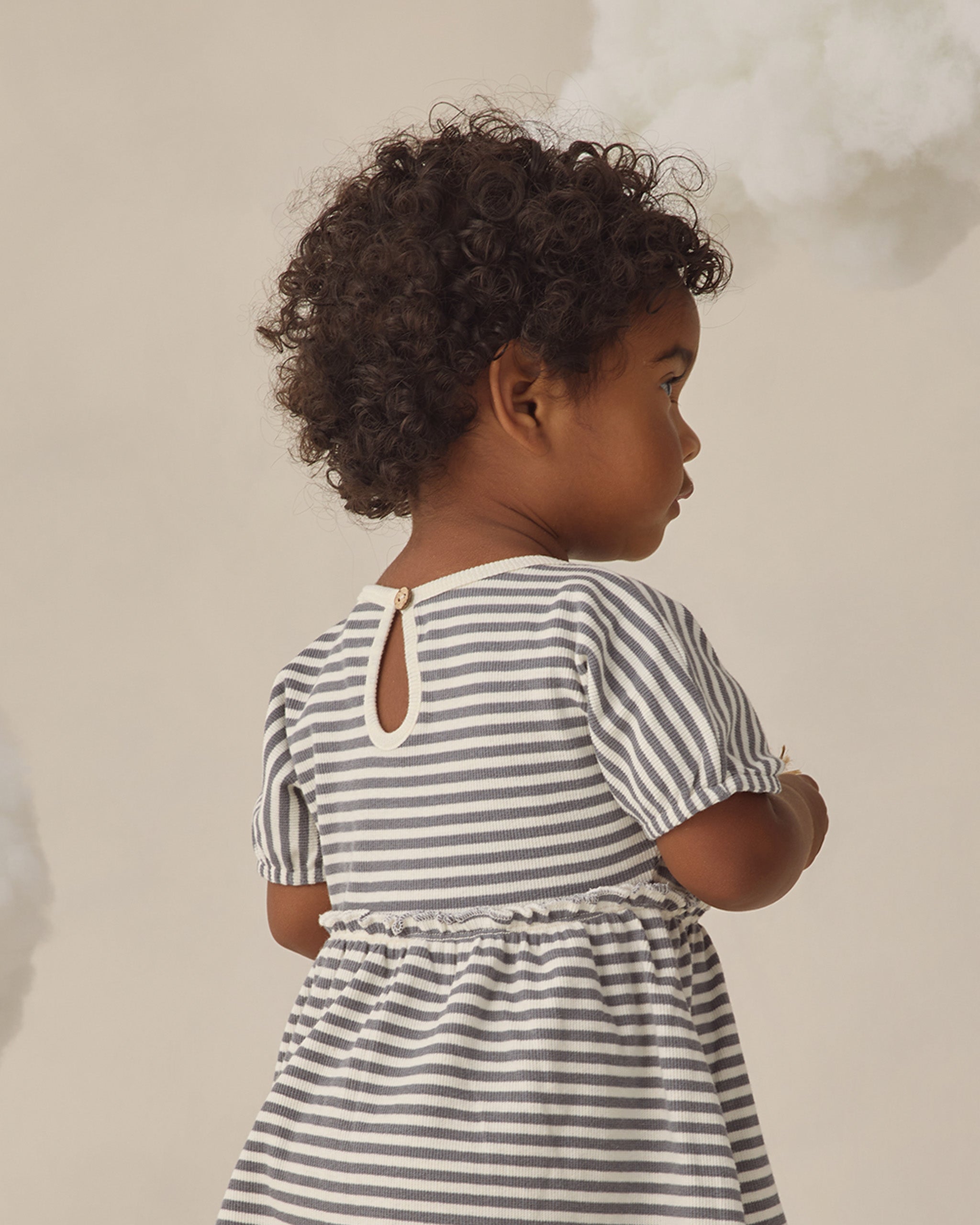 Annie Dress Ocean Stripe - Rylee + Cru | Kids Clothes | Trendy Baby Clothes | Modern Infant Outfits |