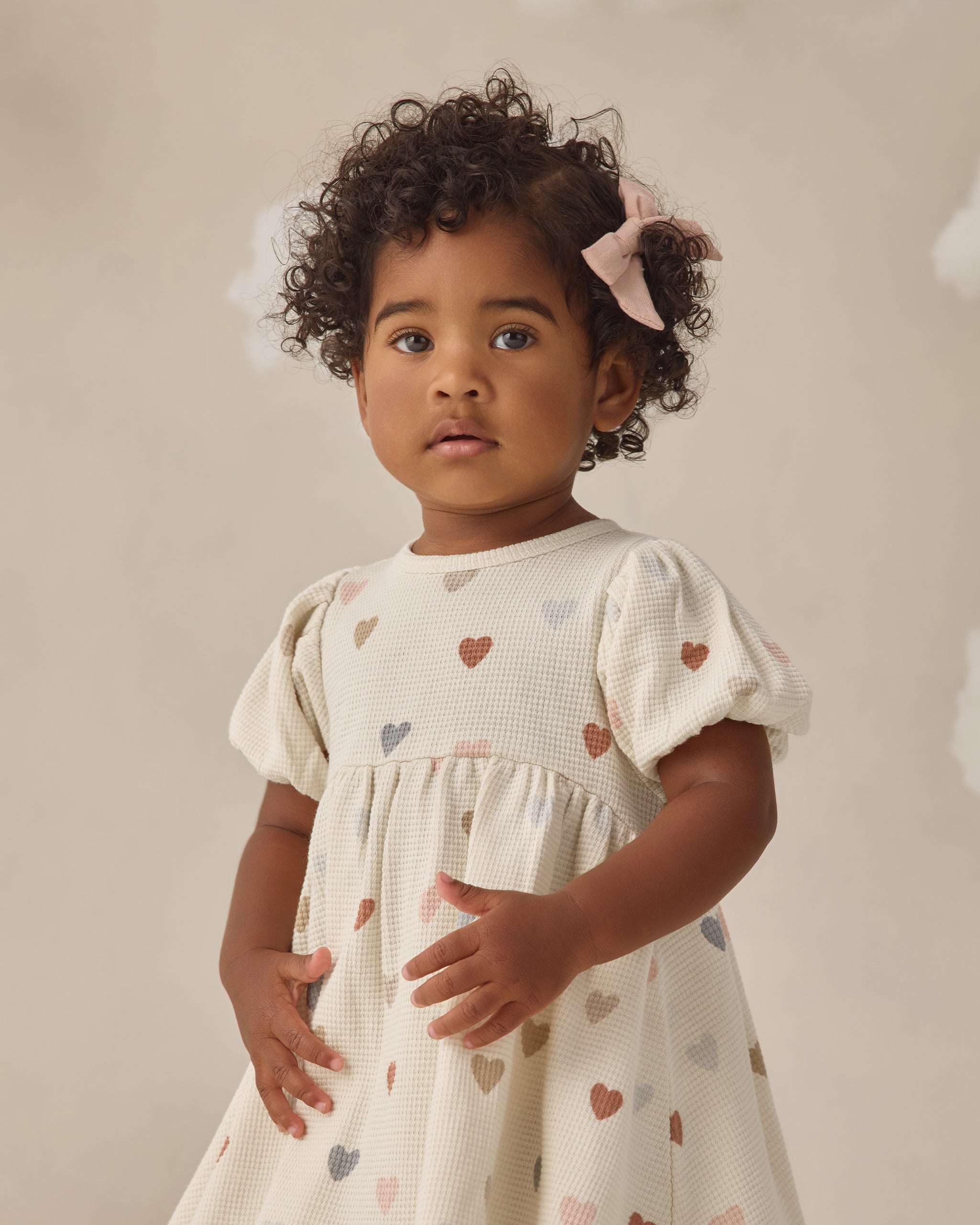 Darla Dress Confetti Hearts - Rylee + Cru | Kids Clothes | Trendy Baby Clothes | Modern Infant Outfits |