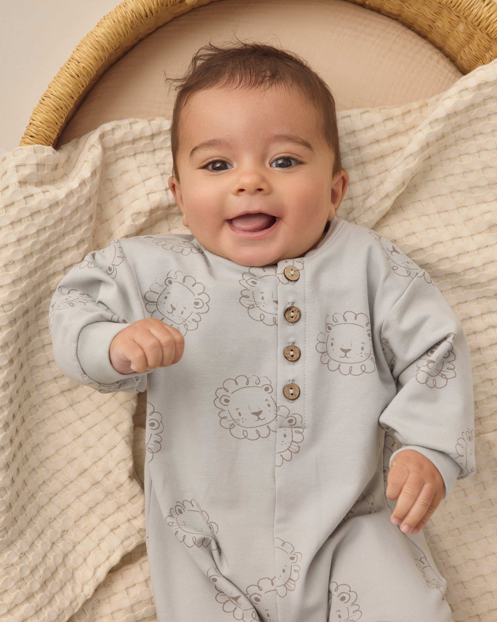 Waffle Baby Blanket Natural - Rylee + Cru | Kids Clothes | Trendy Baby Clothes | Modern Infant Outfits |