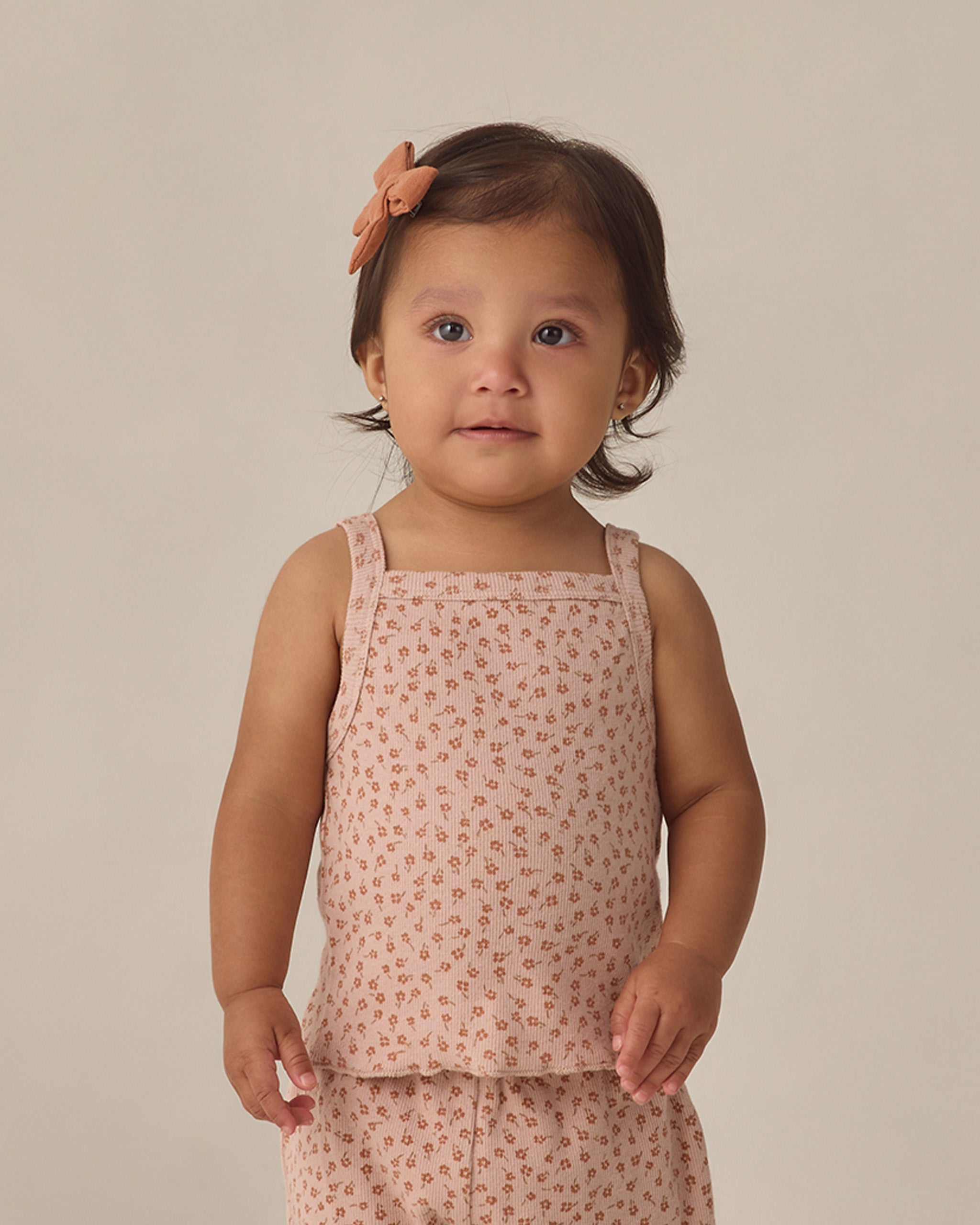 Evie Tank + Shortie Set Posy - Rylee + Cru | Kids Clothes | Trendy Baby Clothes | Modern Infant Outfits |