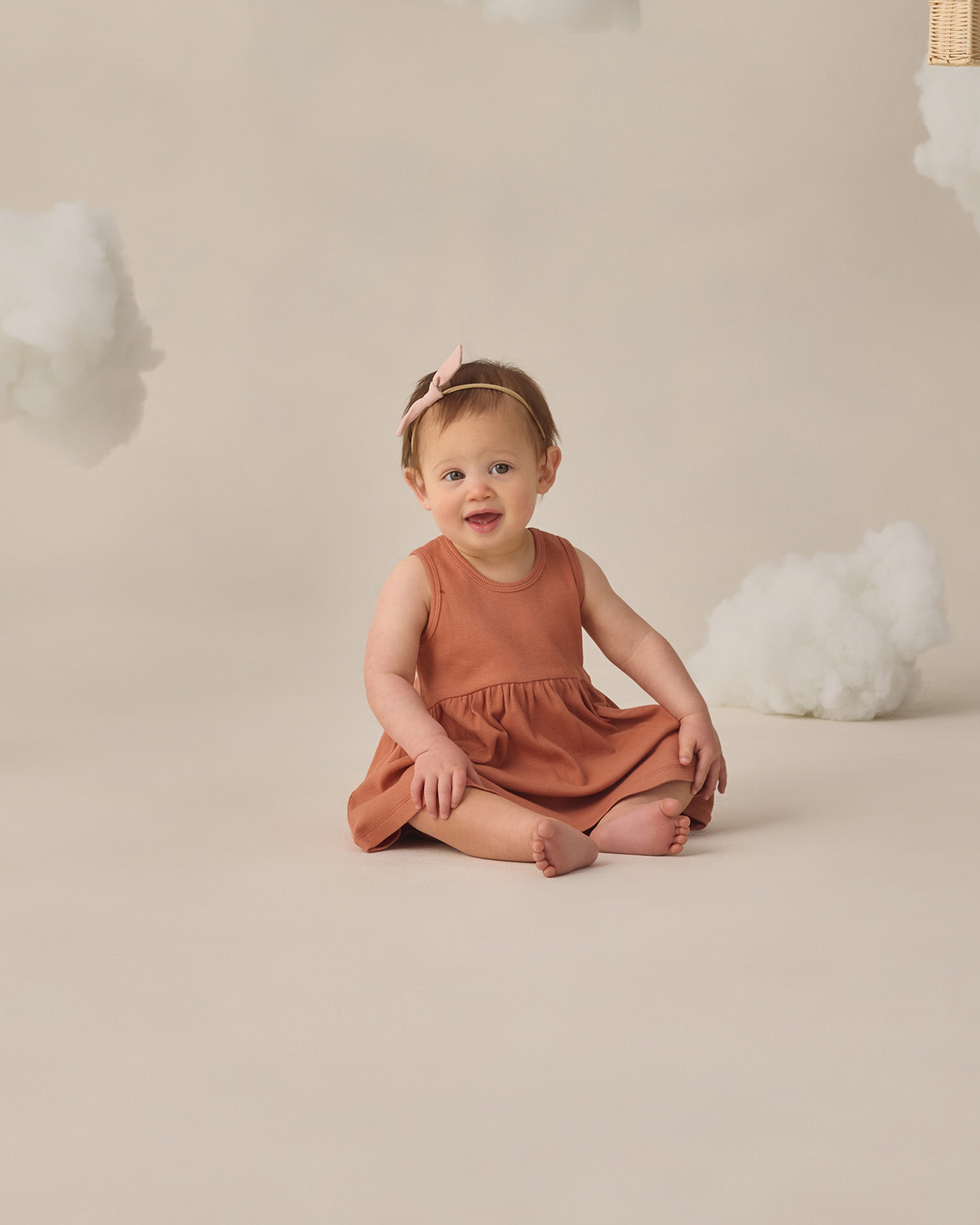 Ribbed Tank Dress Poppy - Rylee + Cru | Kids Clothes | Trendy Baby Clothes | Modern Infant Outfits |