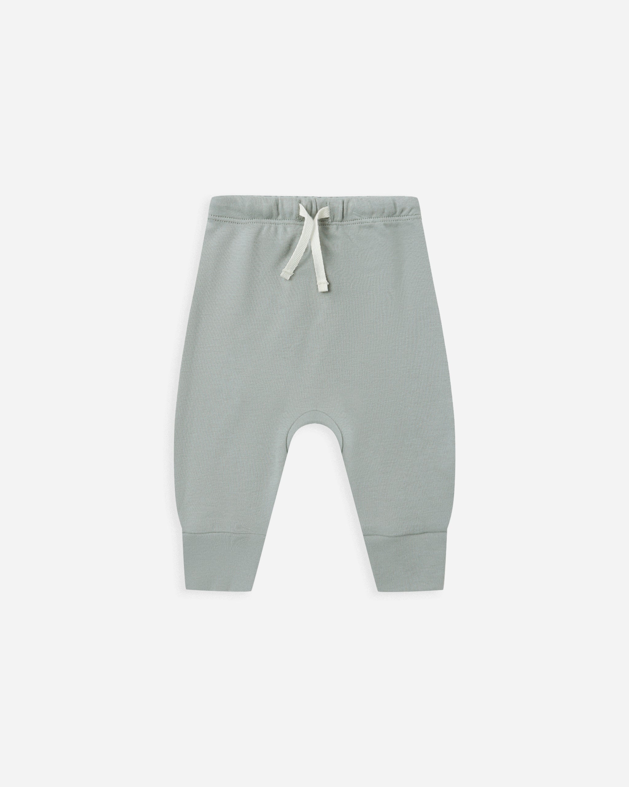 Pantalon à cordon || Bleu acier