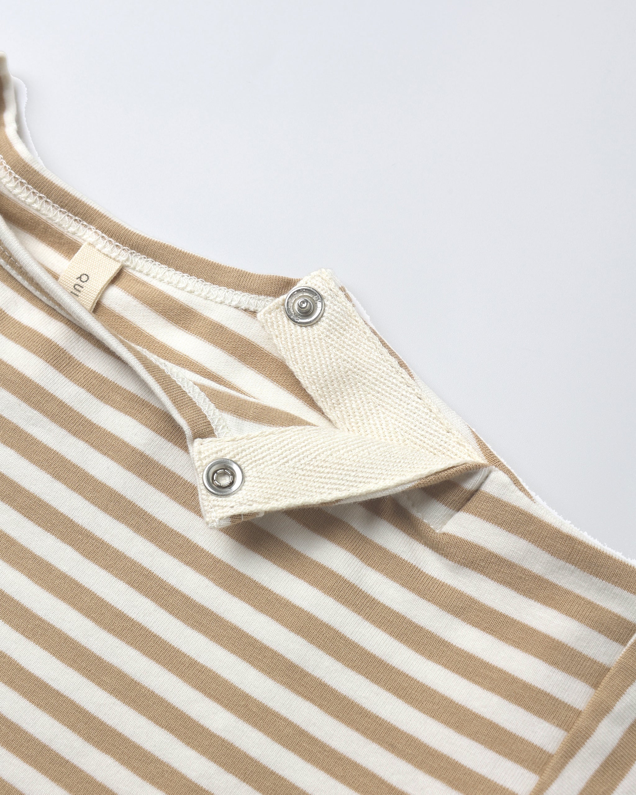 Long Sleeve Tee || Gold Stripe