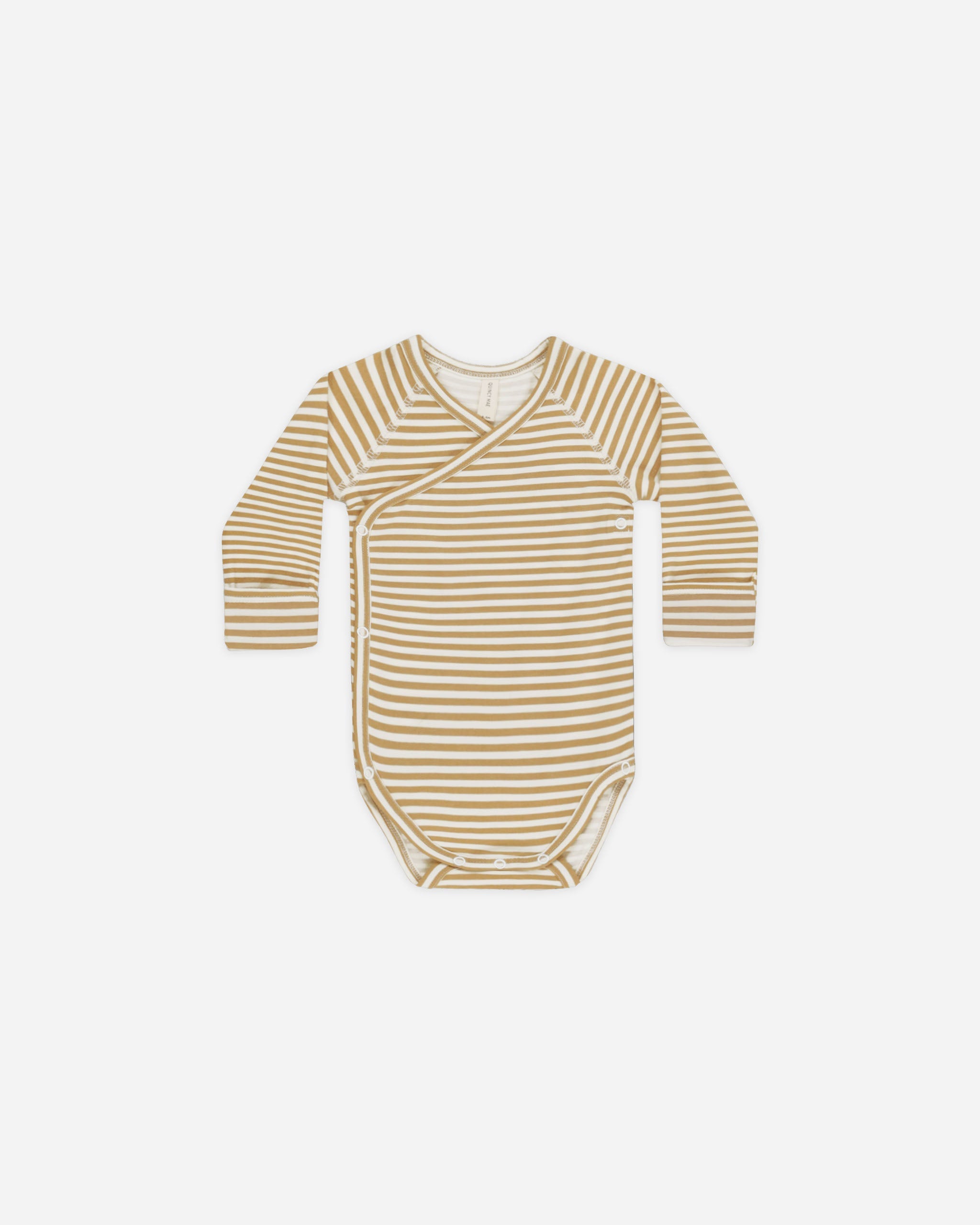 Side Snap Bodysuit || Honey Stripe - Rylee + Cru | Kids Clothes | Trendy Baby Clothes | Modern Infant Outfits |