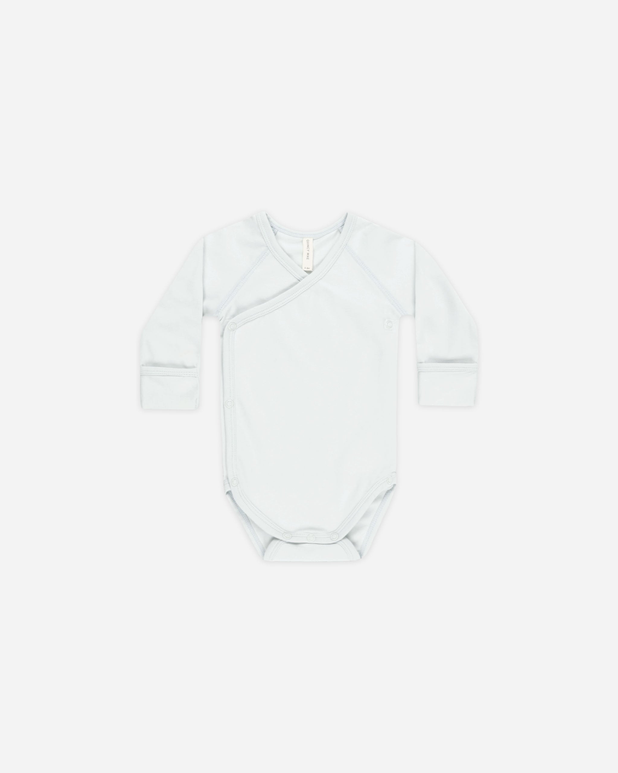Side Snap Bodysuit || Fog - Rylee + Cru | Kids Clothes | Trendy Baby Clothes | Modern Infant Outfits |