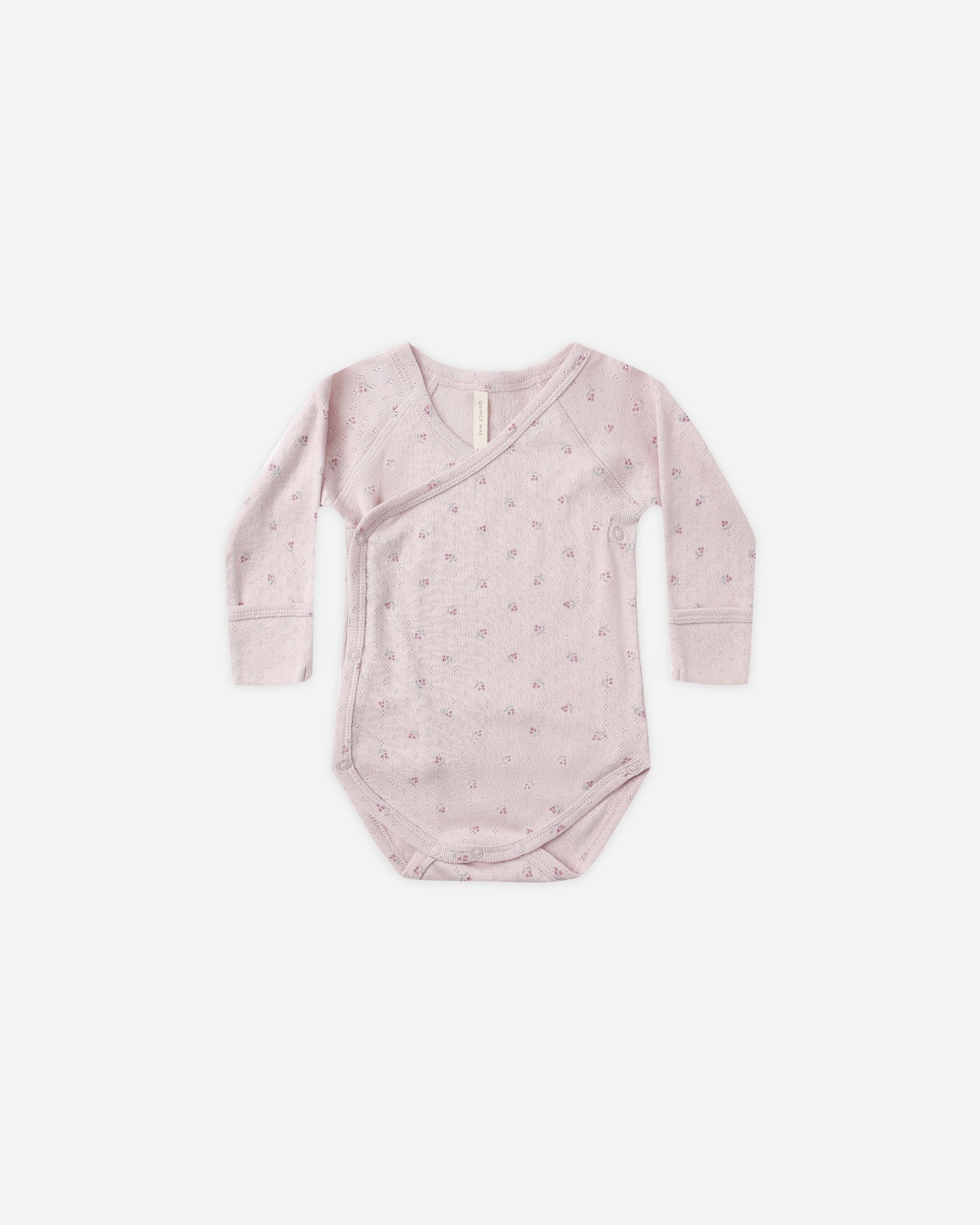 Side Snap Bodysuit || Lilac Ditsy