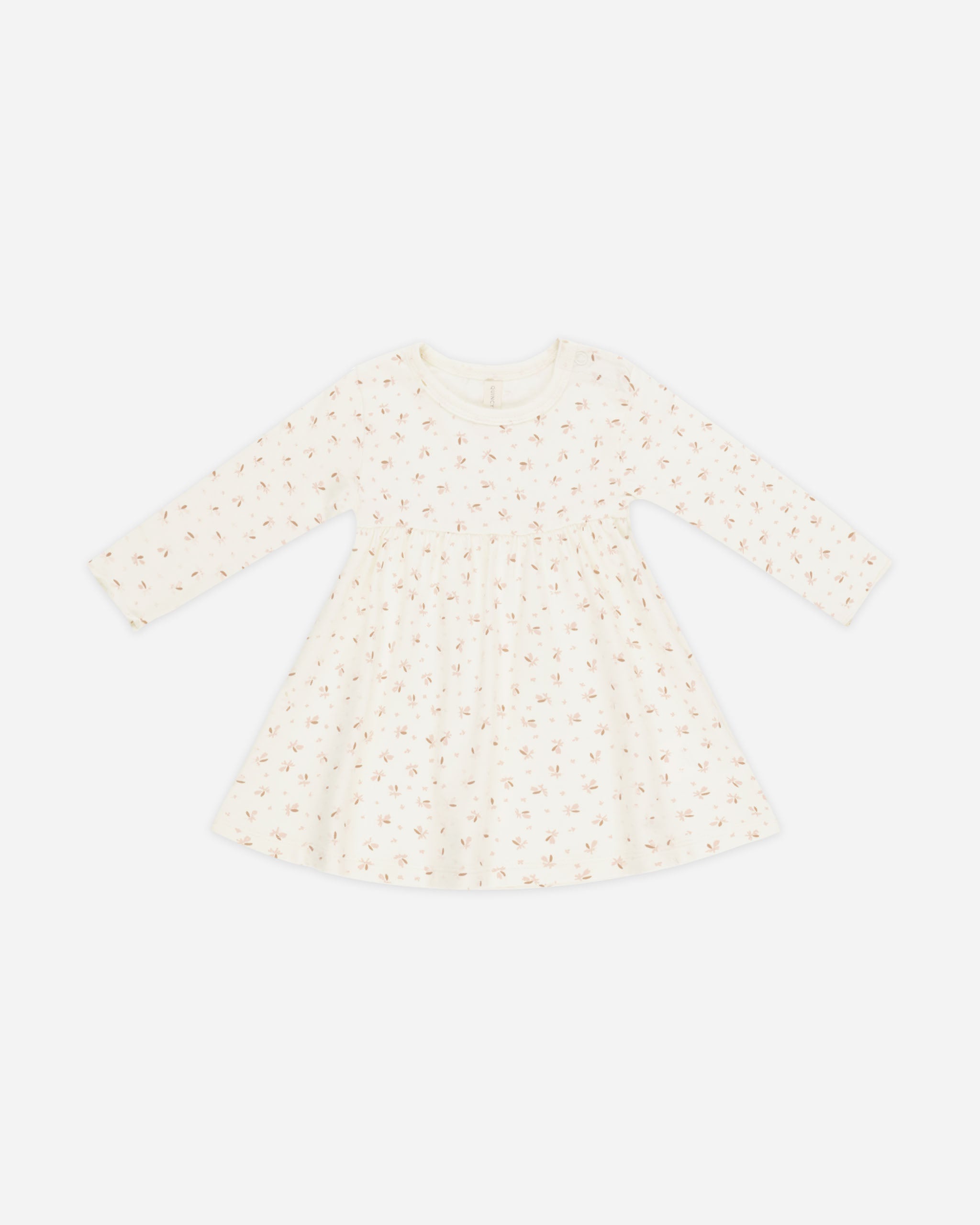 Longsleeve Baby Dress || Fleur - Rylee + Cru | Kids Clothes | Trendy Baby Clothes | Modern Infant Outfits |