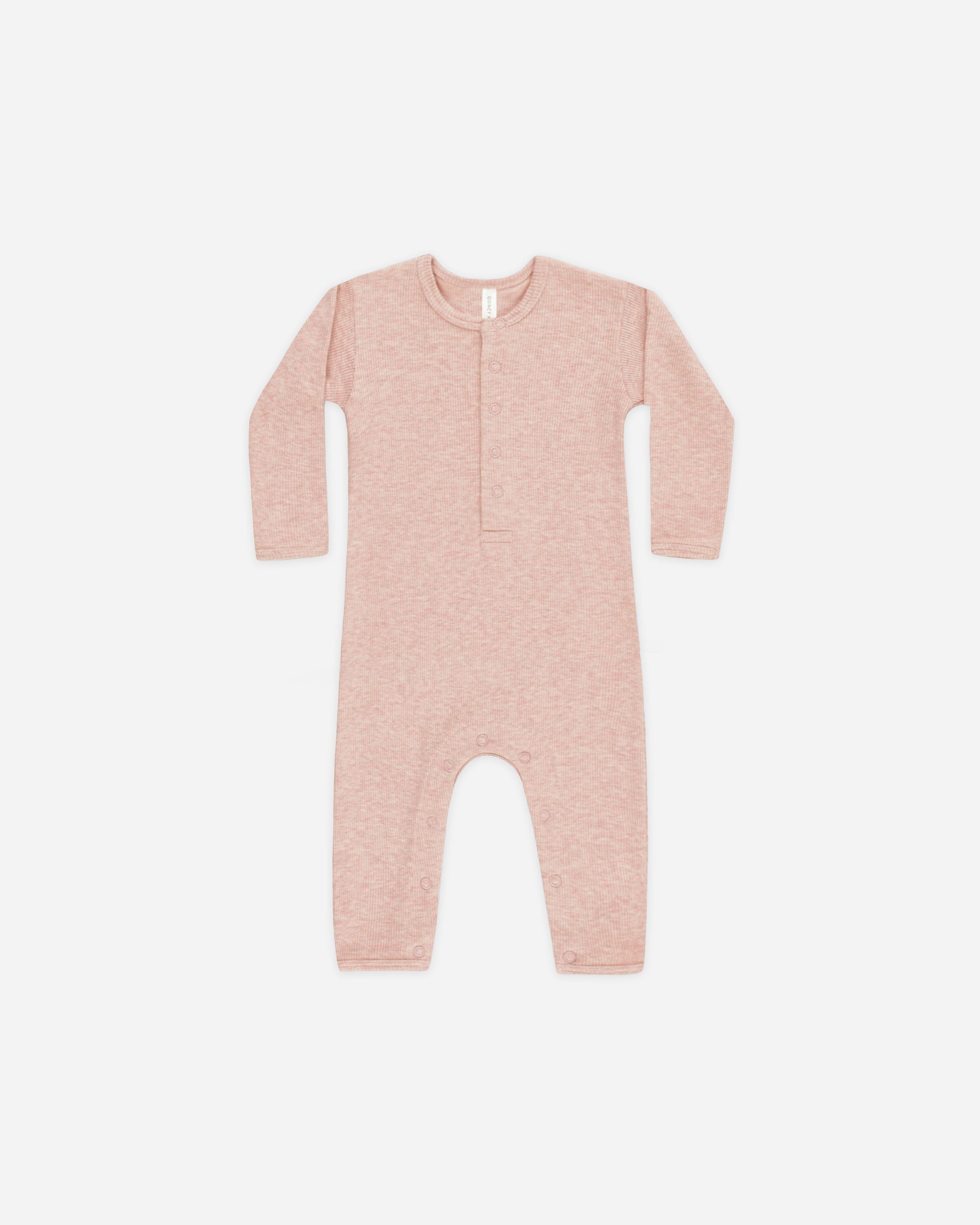 Ribbed Baby Jumpsuit || Rose - Rylee + Cru | Kids Clothes | Trendy Baby Clothes | Modern Infant Outfits |