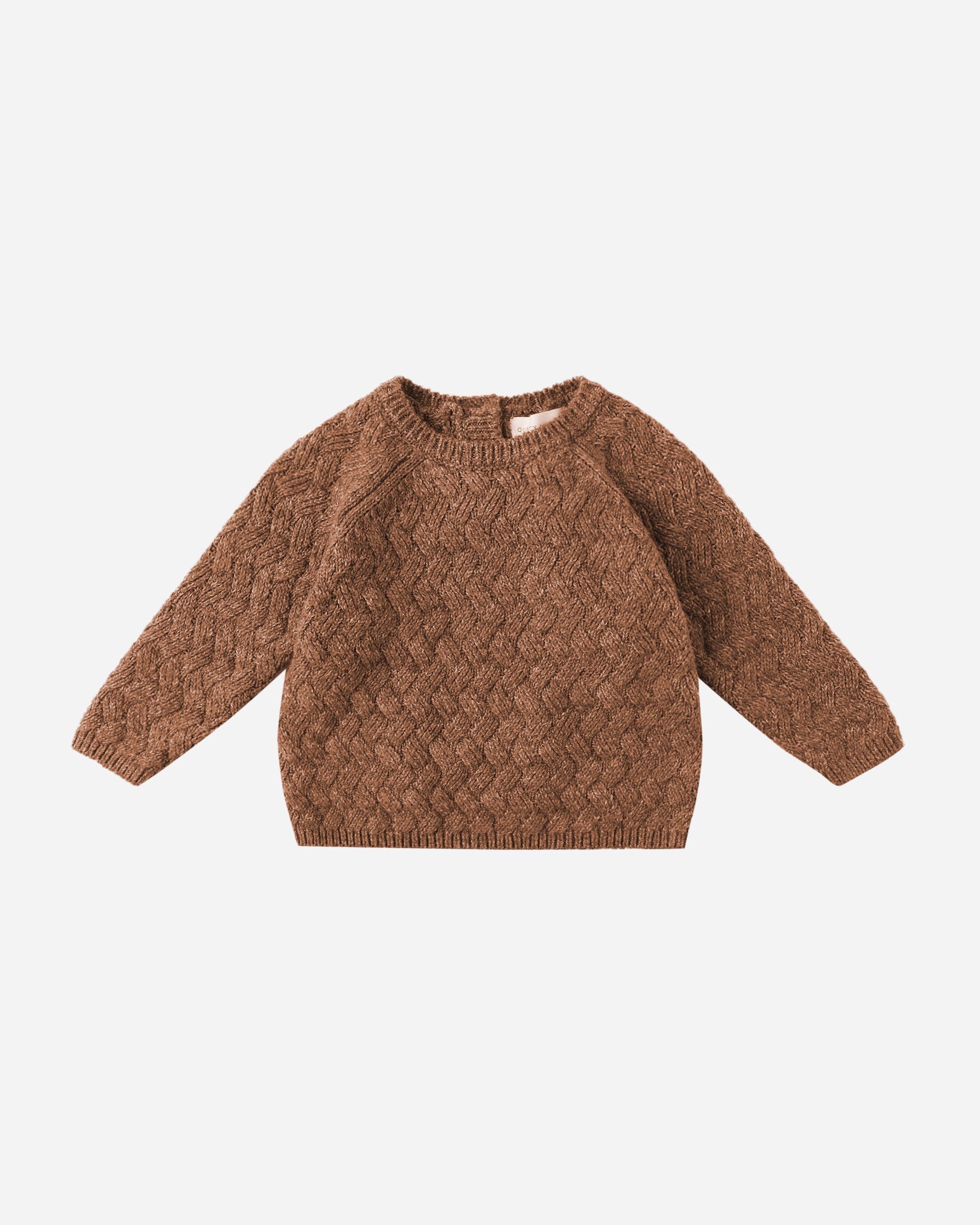 Pull en tricot || Cèdre chiné