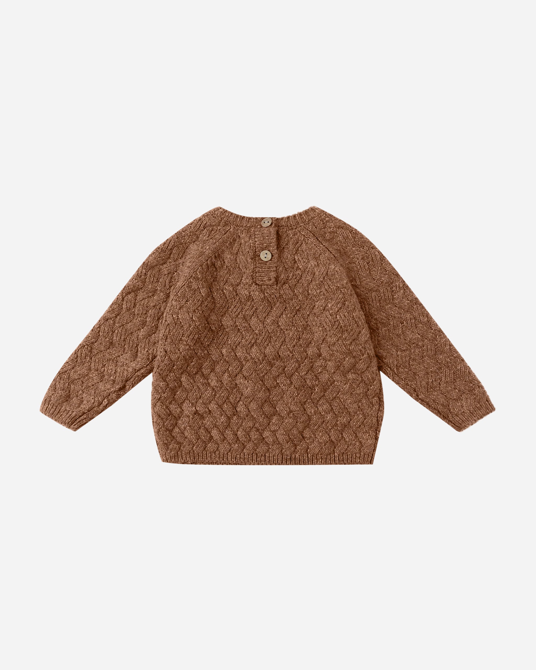 Pull en tricot || Cèdre chiné