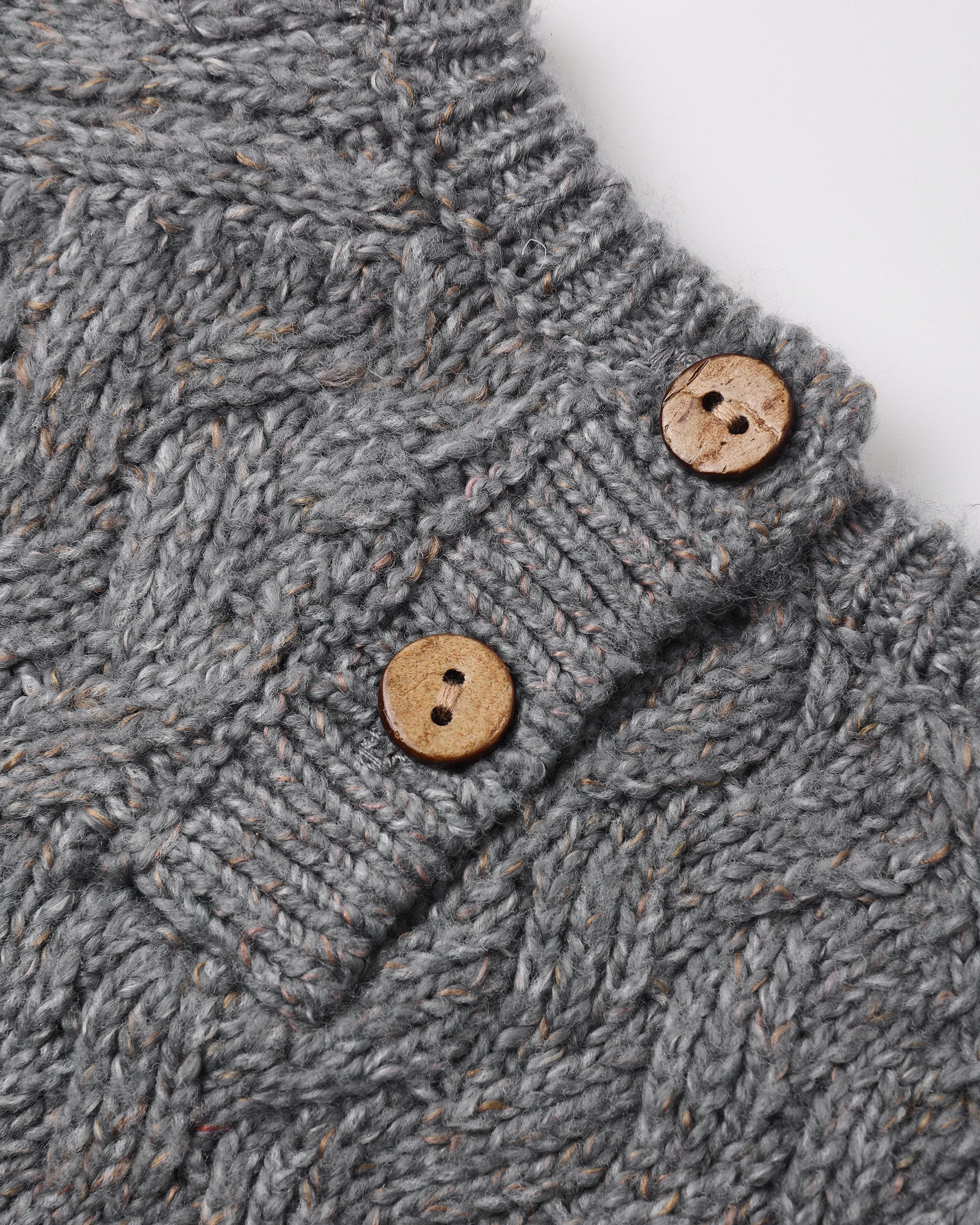 Knit Sweater Heathered Slate - Rylee + Cru | Kids Clothes | Trendy Baby Clothes | Modern Infant Outfits |
