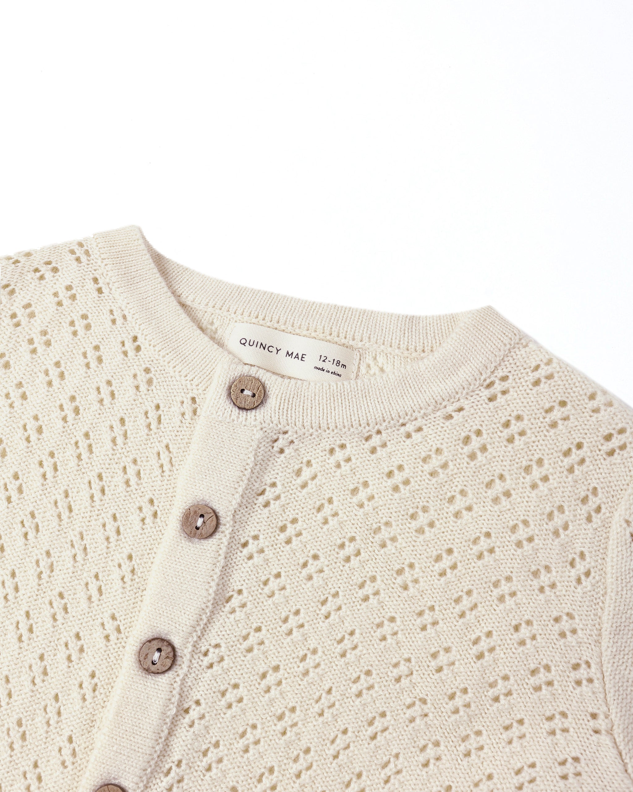 Knit Cardigan || Natural*