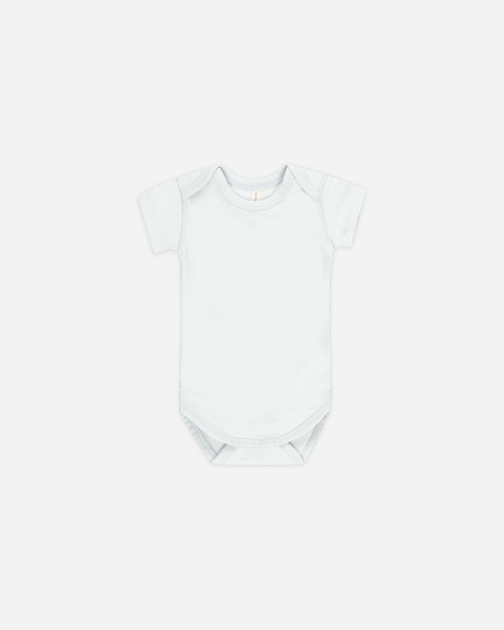 Short Sleeve One-Piece || Fog - Rylee + Cru | Kids Clothes | Trendy Baby Clothes | Modern Infant Outfits |