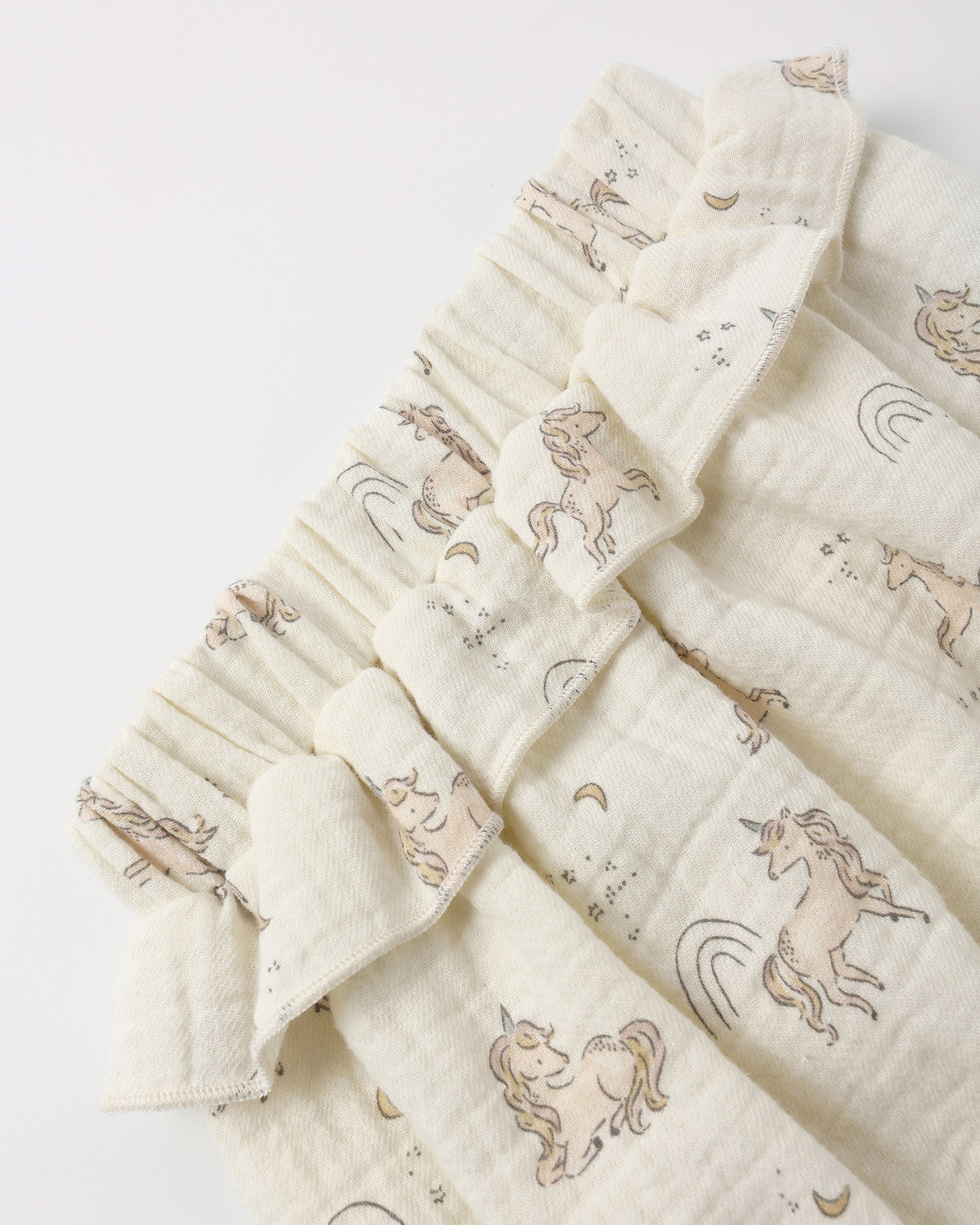 Sleeveless Peplum Set Unicorns - Rylee + Cru | Kids Clothes | Trendy Baby Clothes | Modern Infant Outfits |