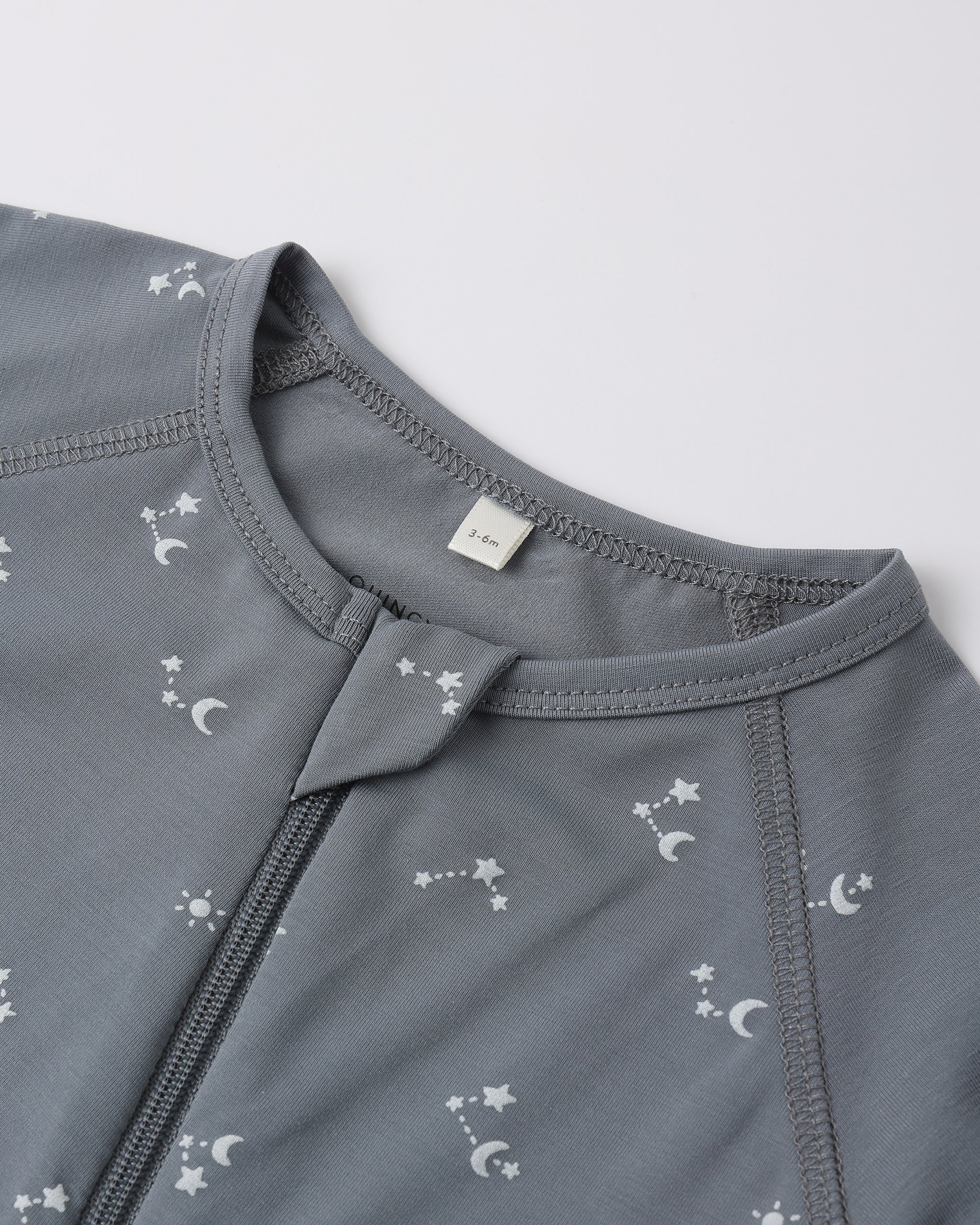 Bamboo Zip Footie Starlight - Rylee + Cru | Kids Clothes | Trendy Baby Clothes | Modern Infant Outfits |