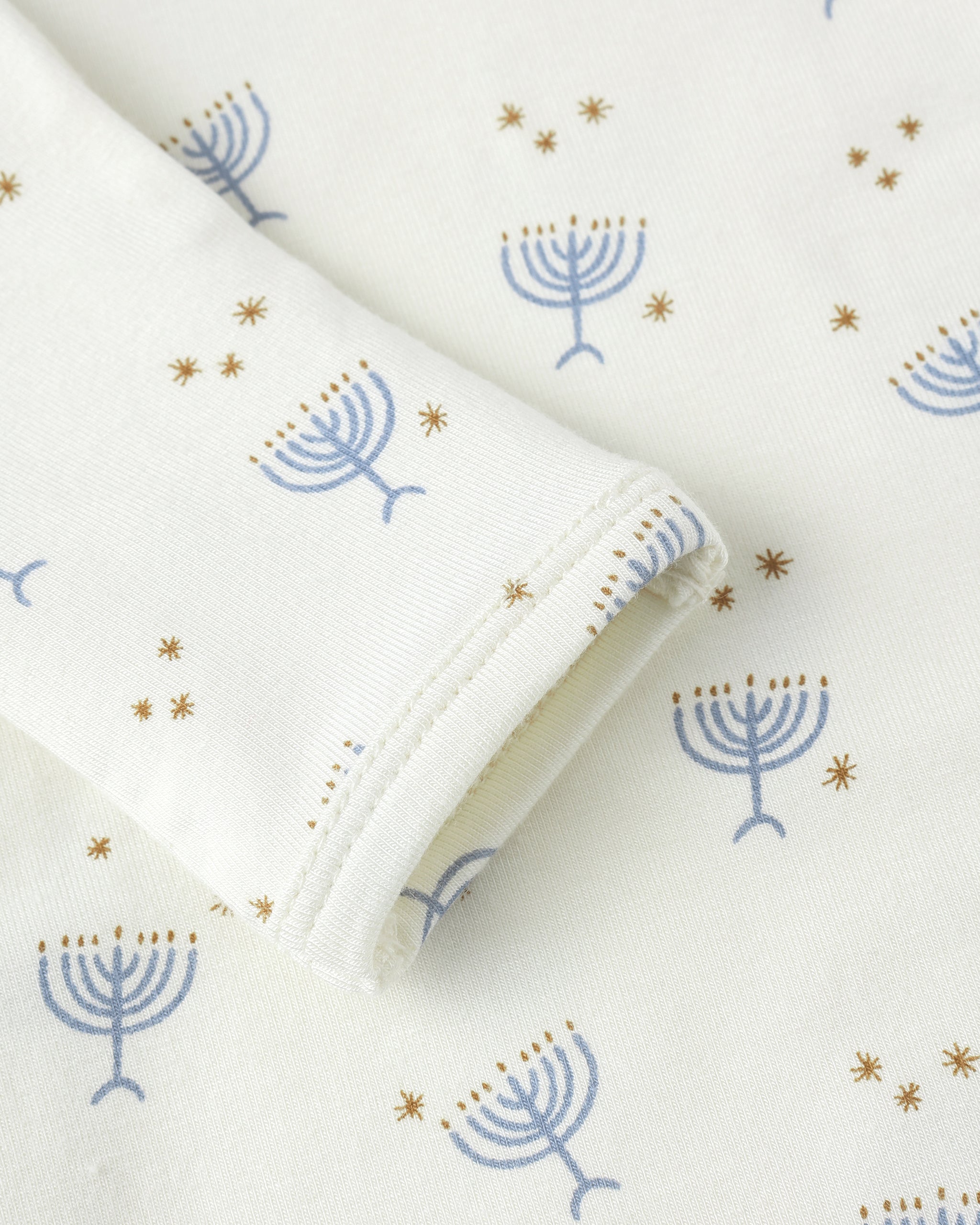 Bamboo Zip Footie || Hanukkah