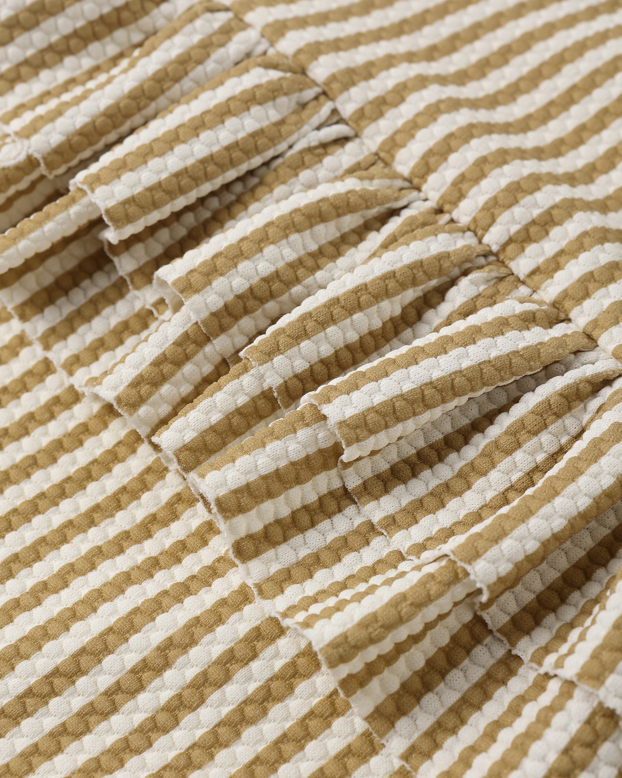 Ruffled One-Piece Swimsuit Honey Stripe Small - Rylee + Cru | Kids Clothes | Trendy Baby Clothes | Modern Infant Outfits |