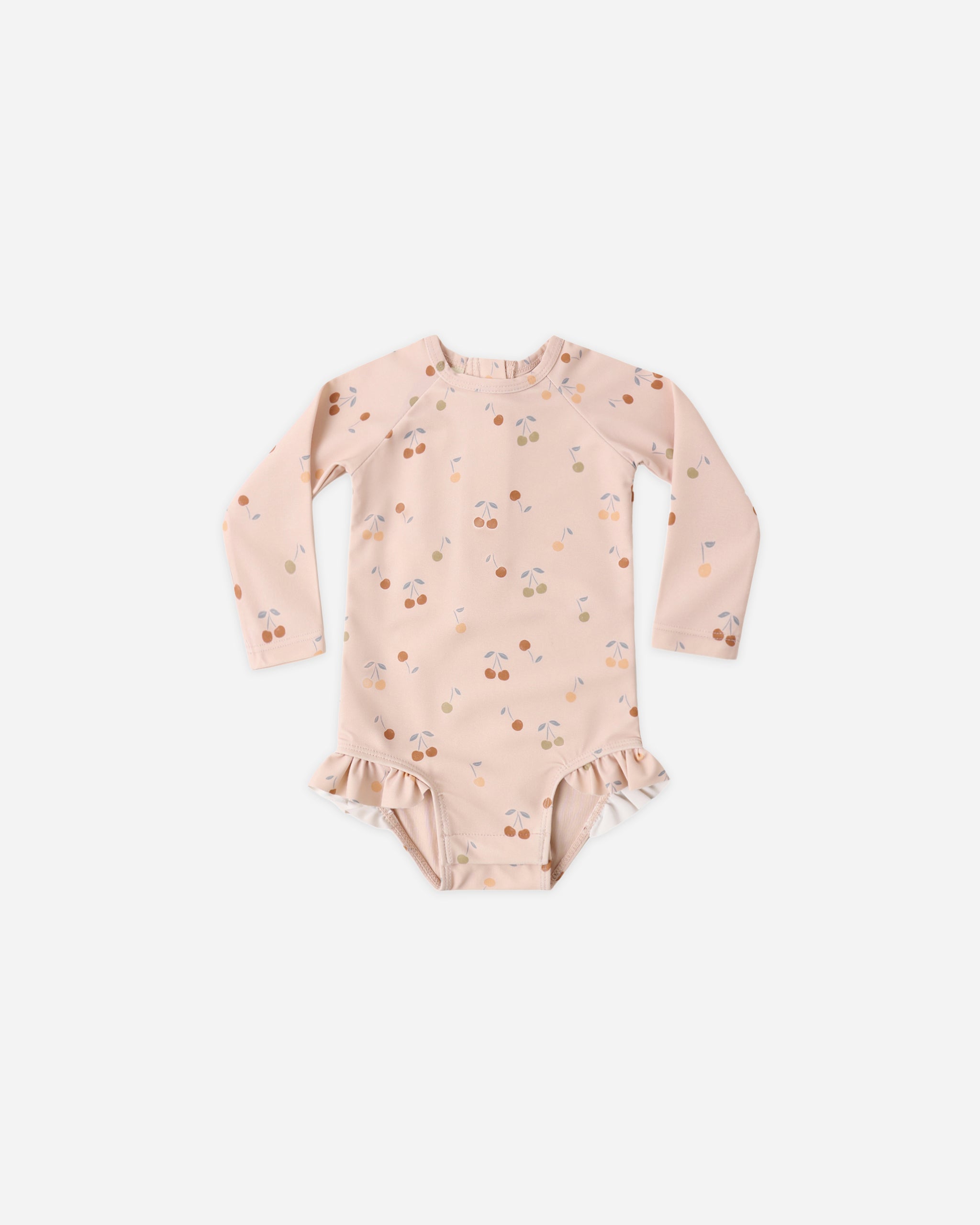 Olivia Rashguard One-Piece Cherries - Rylee + Cru | Kids Clothes | Trendy Baby Clothes | Modern Infant Outfits |
